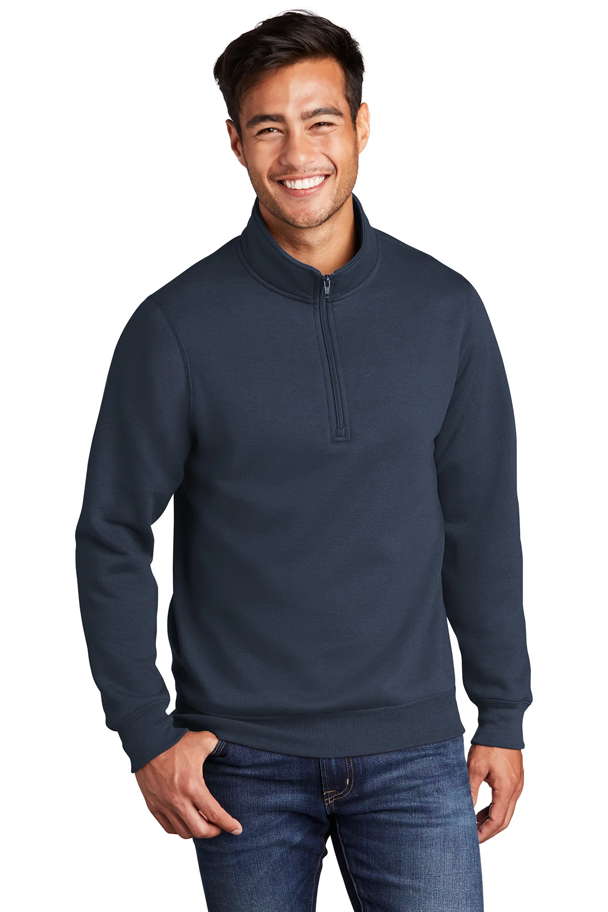 1/4 ZIP PULLOVER SWEATSHIRT PC78Q - Image 5