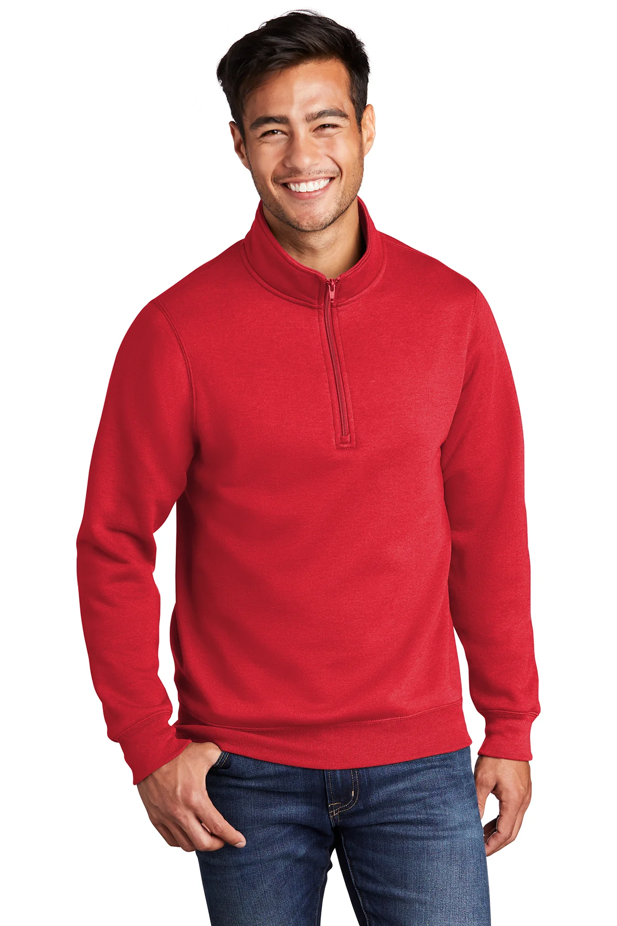 1/4 ZIP PULLOVER SWEATSHIRT PC78Q - Image 6