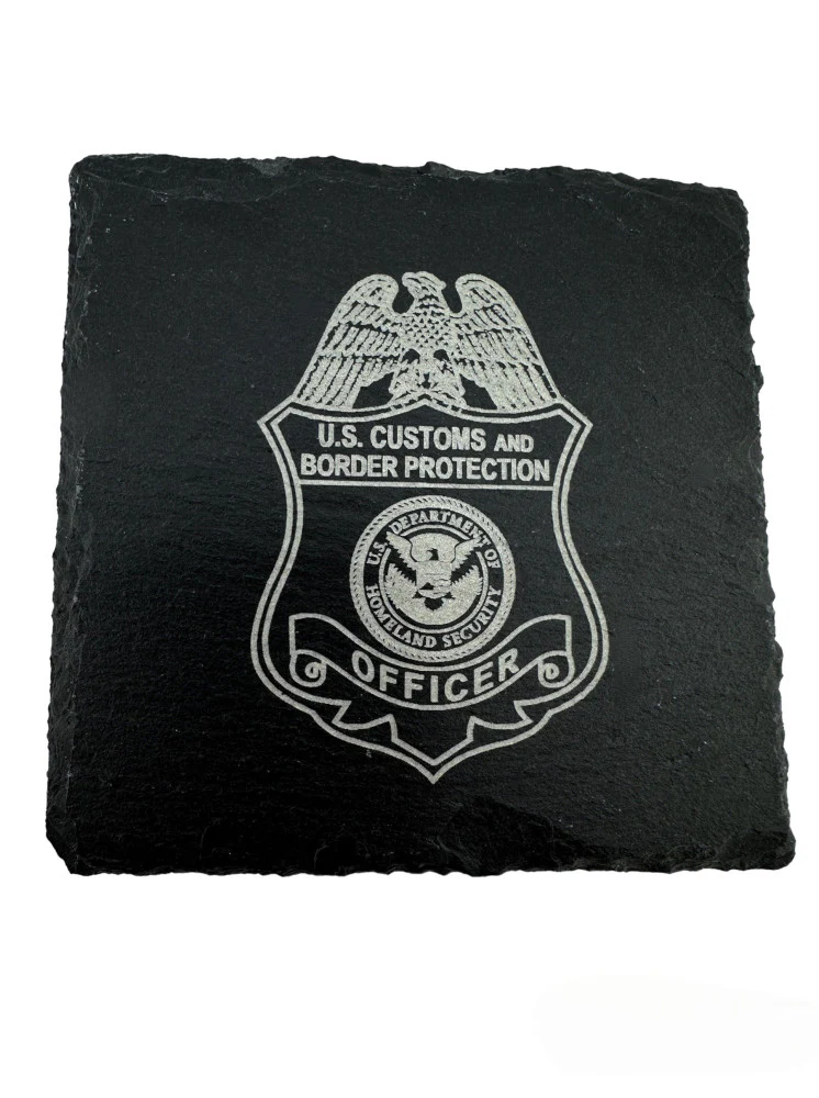 4X4 SQUARE SLATE COASTER LASER ENGRAVED - Image 4