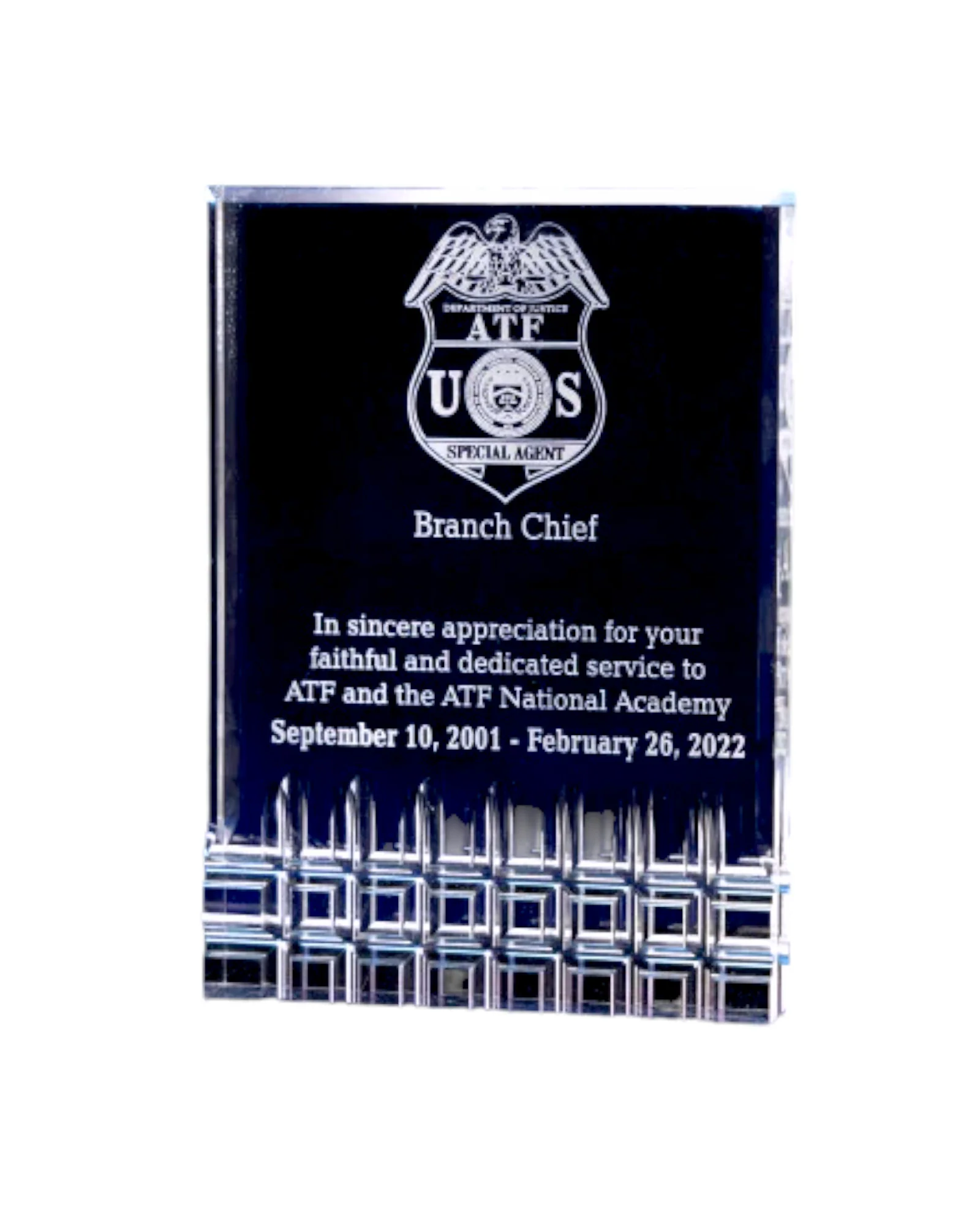 ACRYLIC PLAQUE 4 X 6 - Image 2