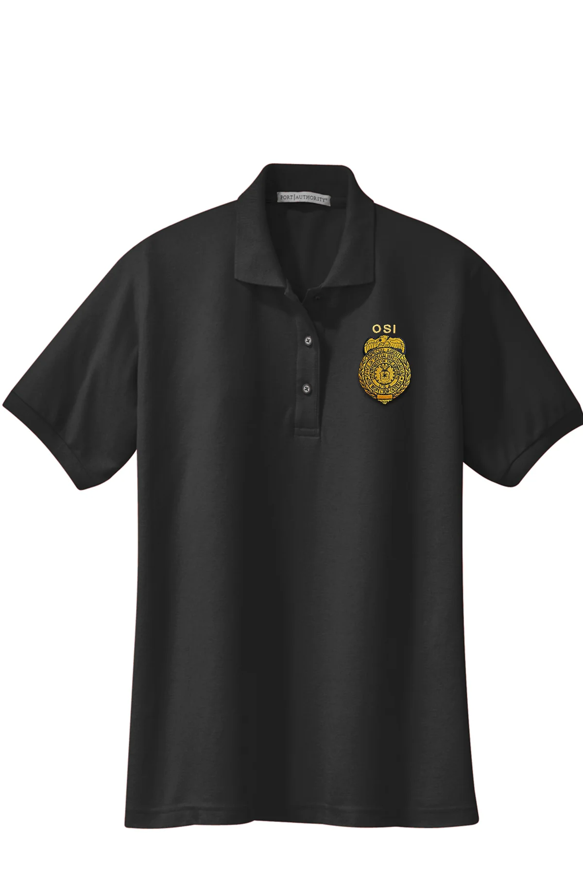 WOMEN'S AF OSI BADGE PORT AUTHORITY POLO - L500 - Image 3