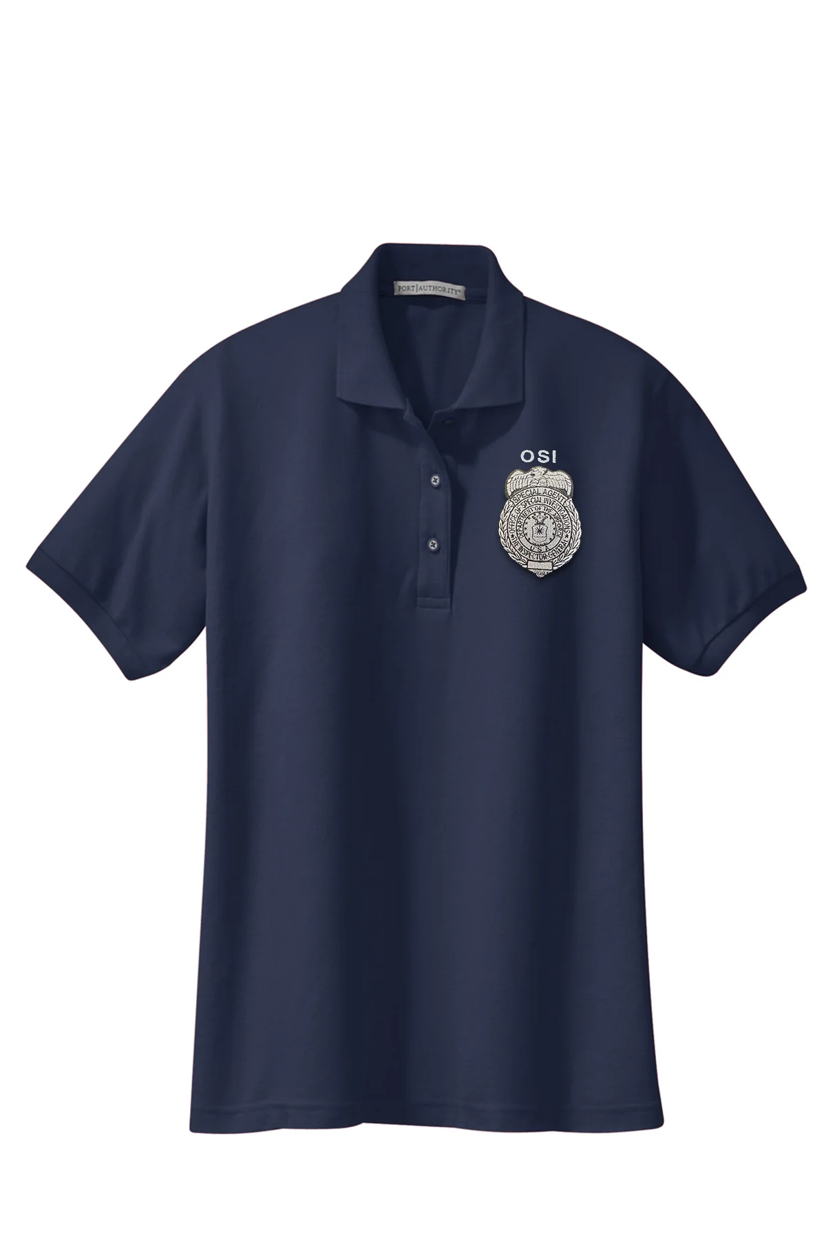 WOMEN'S AF OSI BADGE PORT AUTHORITY POLO - L500 - Image 5