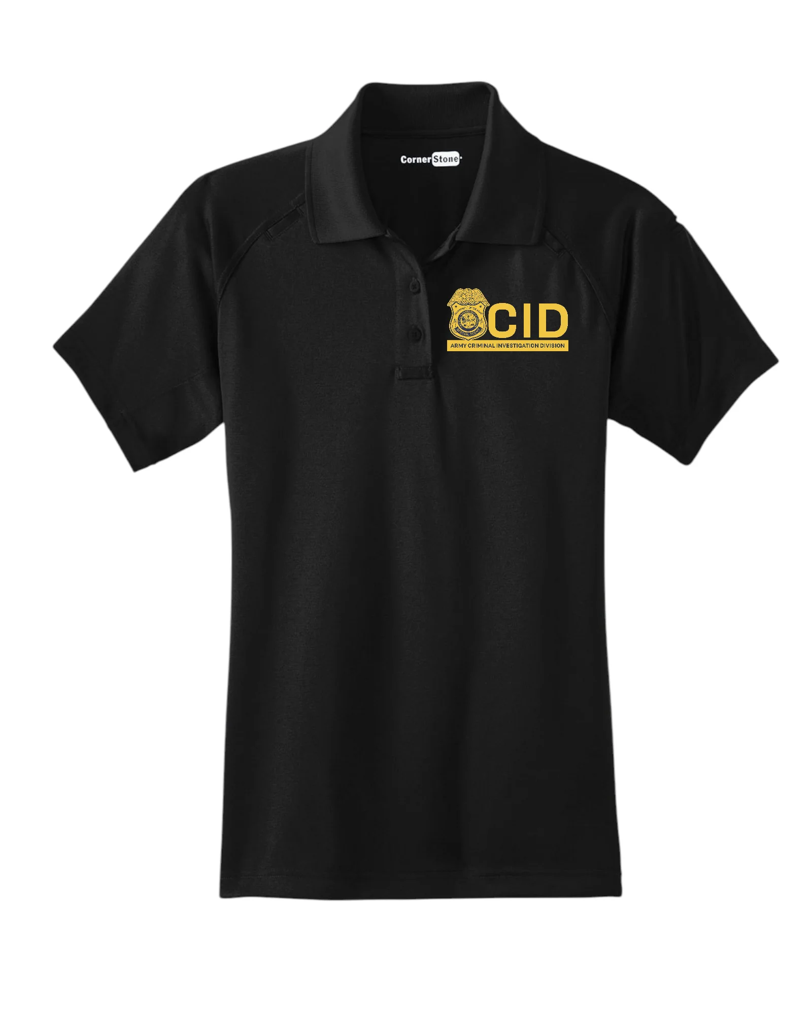 WOMEN'S ARMY CID SPECIAL AGENT PRINTED TACTICAL POLO-CS411