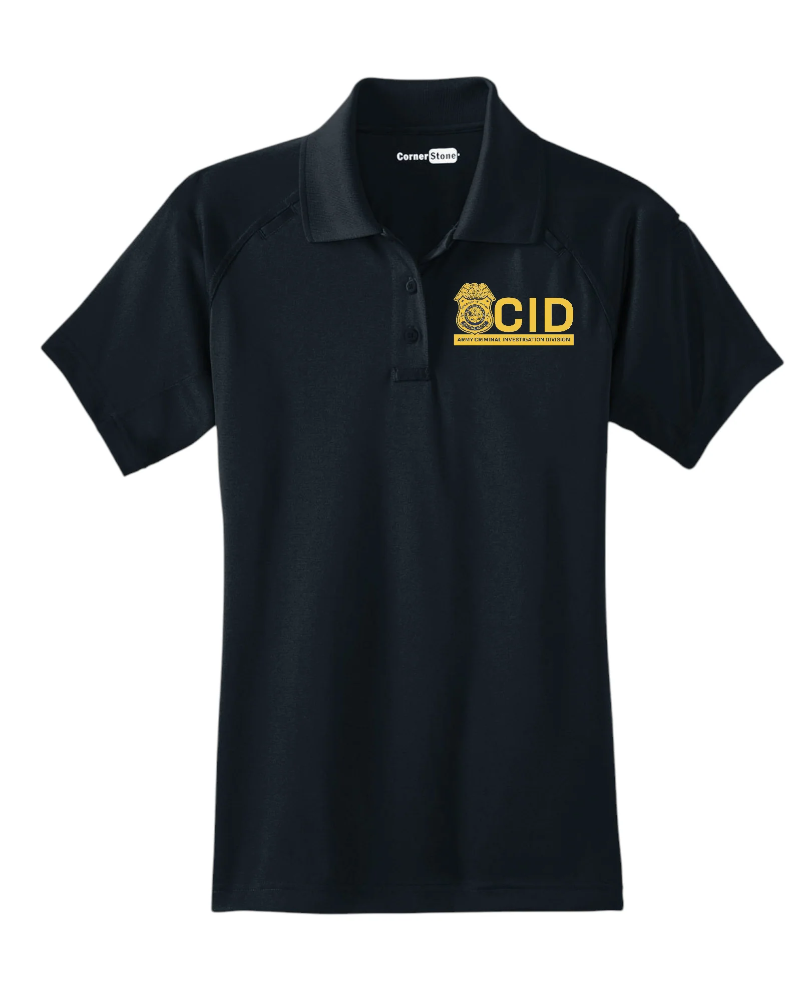 WOMEN'S ARMY CID SPECIAL AGENT PRINTED TACTICAL POLO-CS411 - Image 3