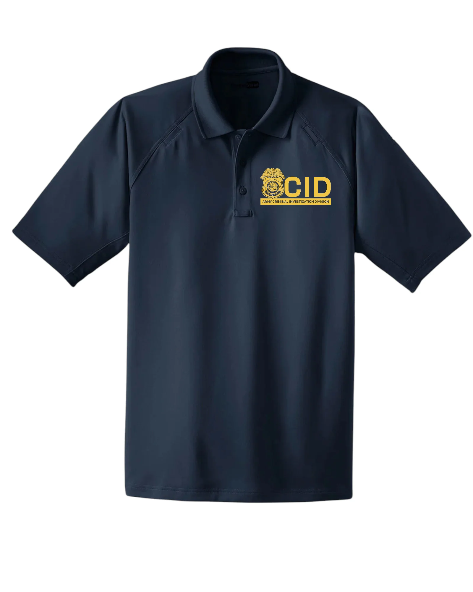 MEN'S ARMY CID SPECIAL AGENT PRINTED TACTICAL POLO -CS410 - Image 3