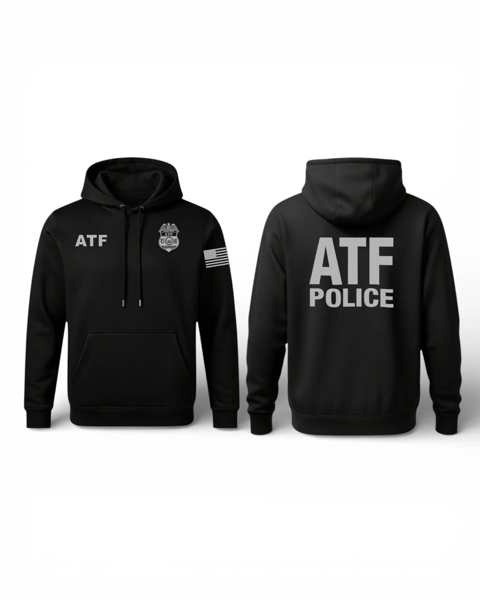 ATF POLICE WICKING HOODED PULLOVER-F244