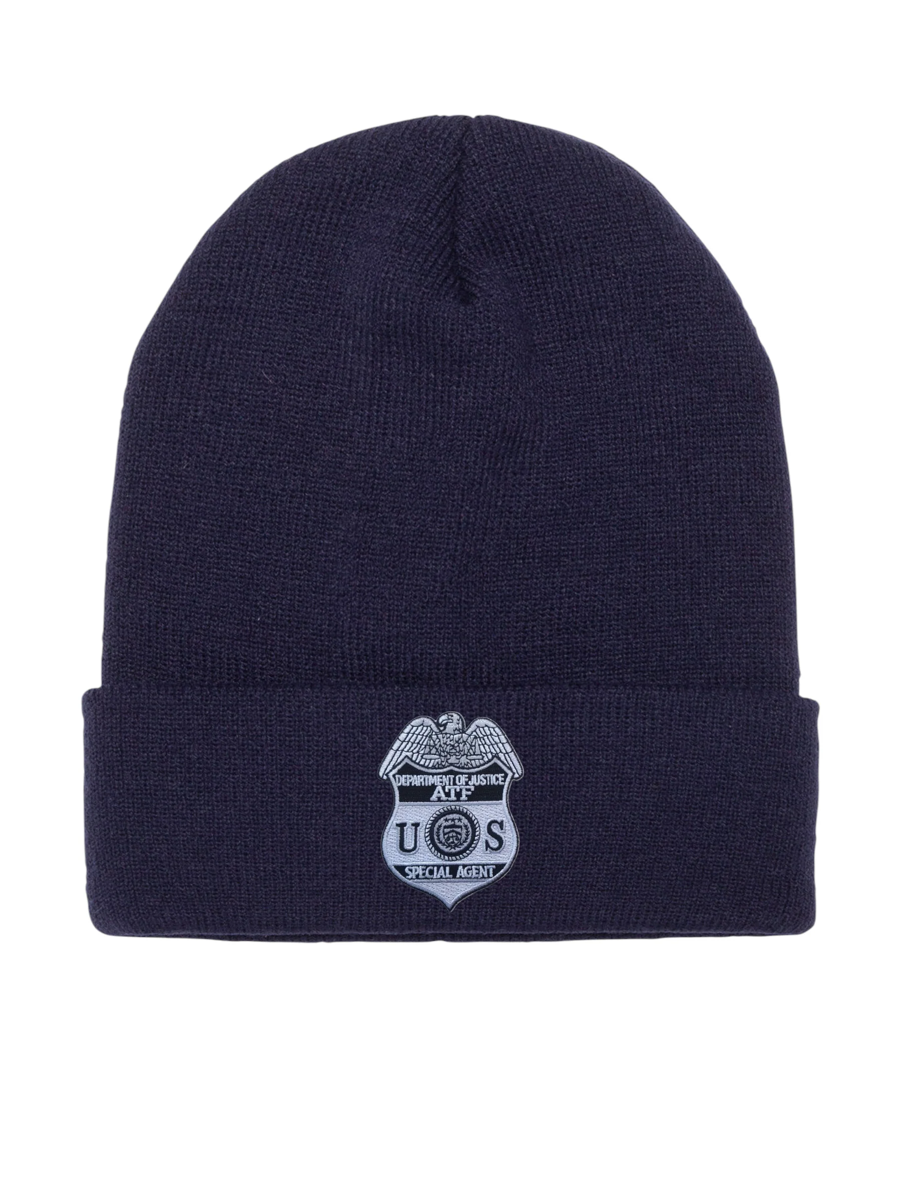 ATF SPECIAL AGENT BADGE CUFFED KNIT BEANIE - Image 3