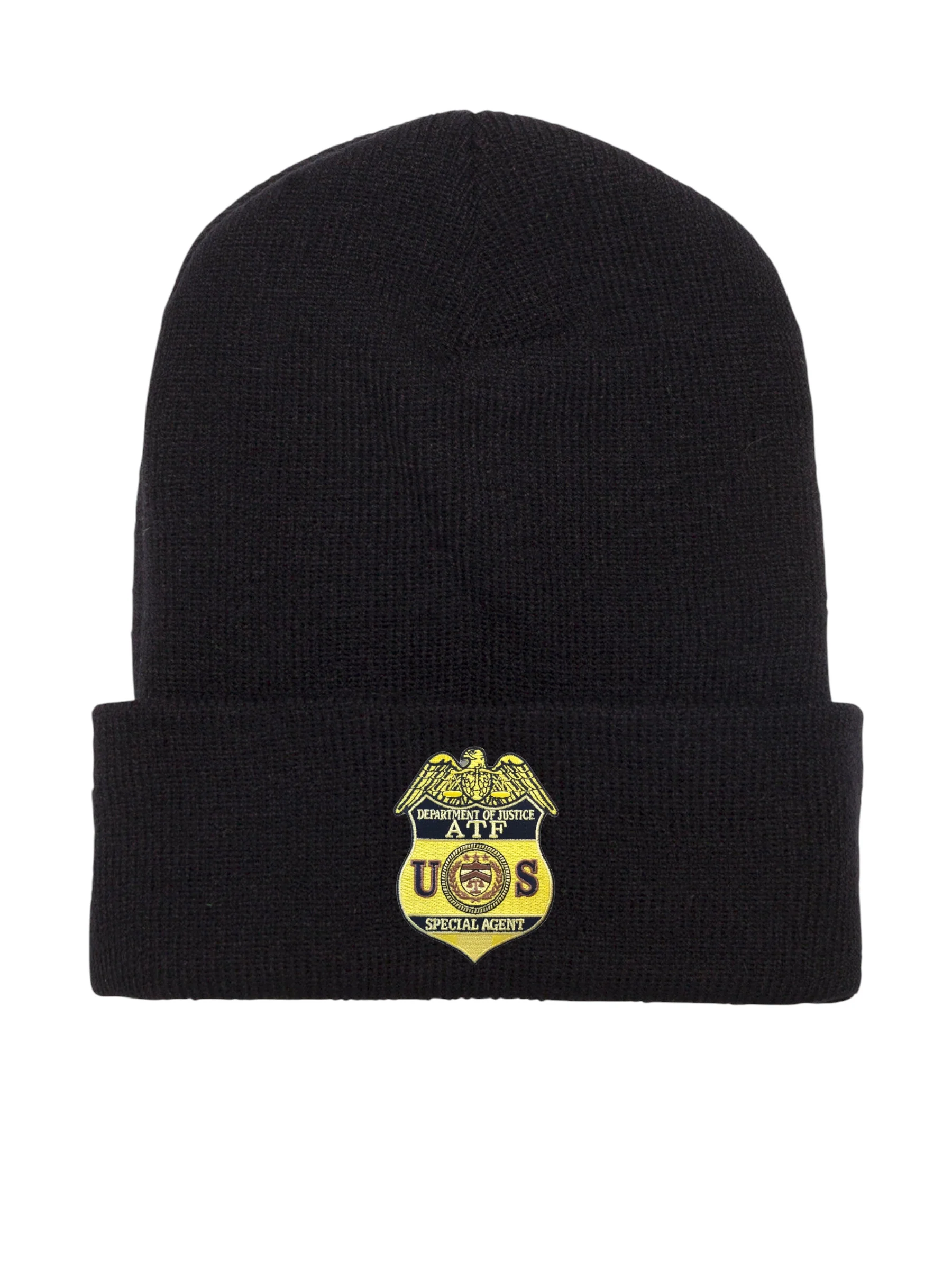 ATF SPECIAL AGENT BADGE CUFFED KNIT BEANIE - Image 6