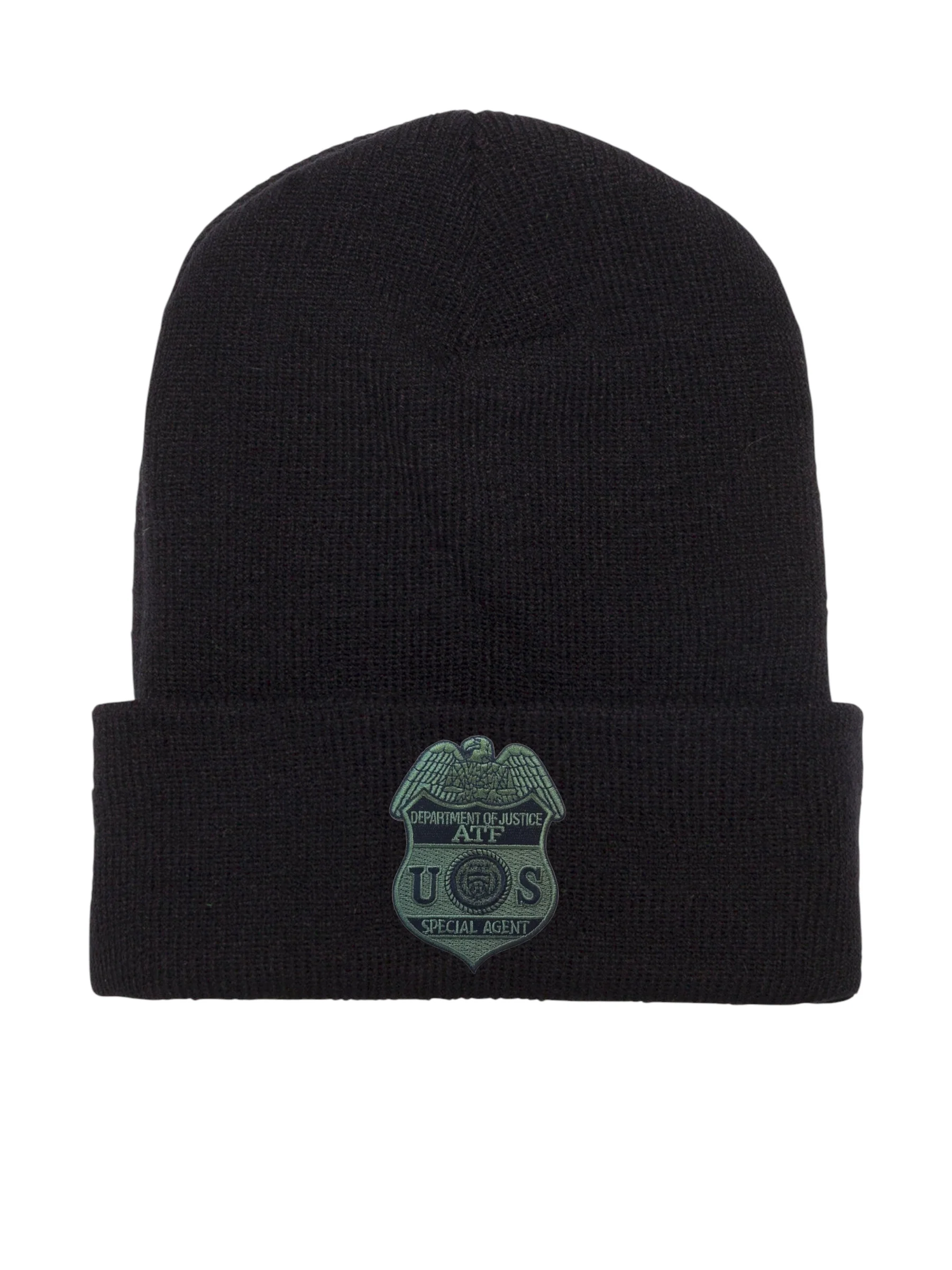 ATF SPECIAL AGENT BADGE CUFFED KNIT BEANIE - Image 8