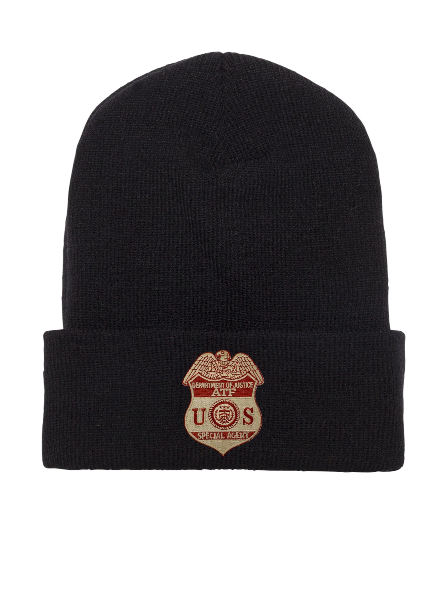 ATF SPECIAL AGENT BADGE CUFFED KNIT BEANIE - Image 9