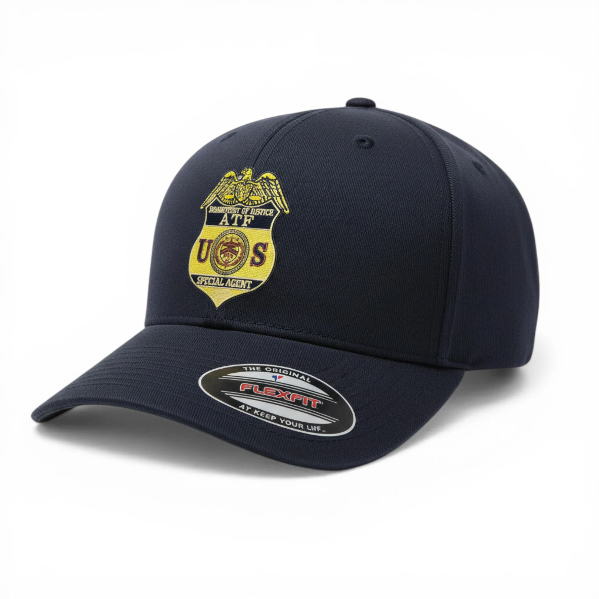 ATF SPECIAL AGENT BADGE FLEXFIT HAT