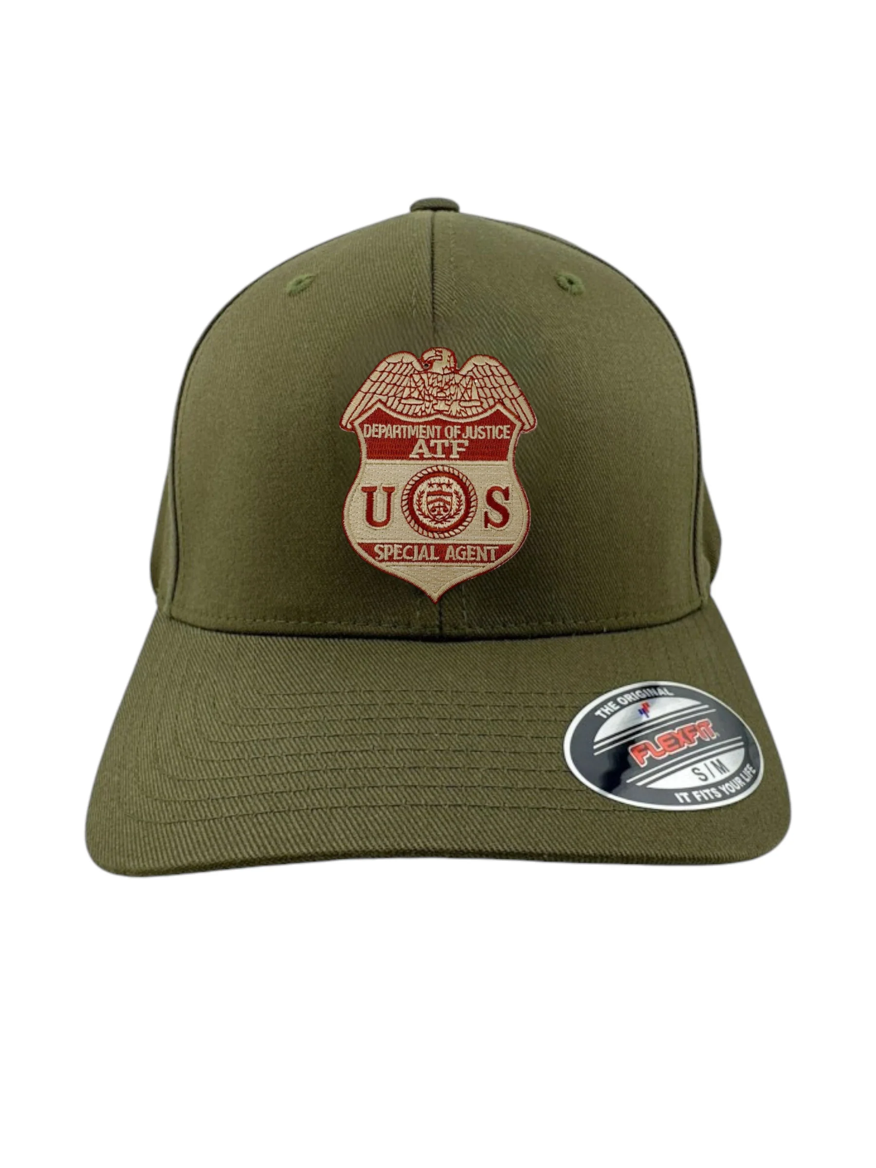 ATF SPECIAL AGENT BADGE FLEXFIT HAT - Image 10