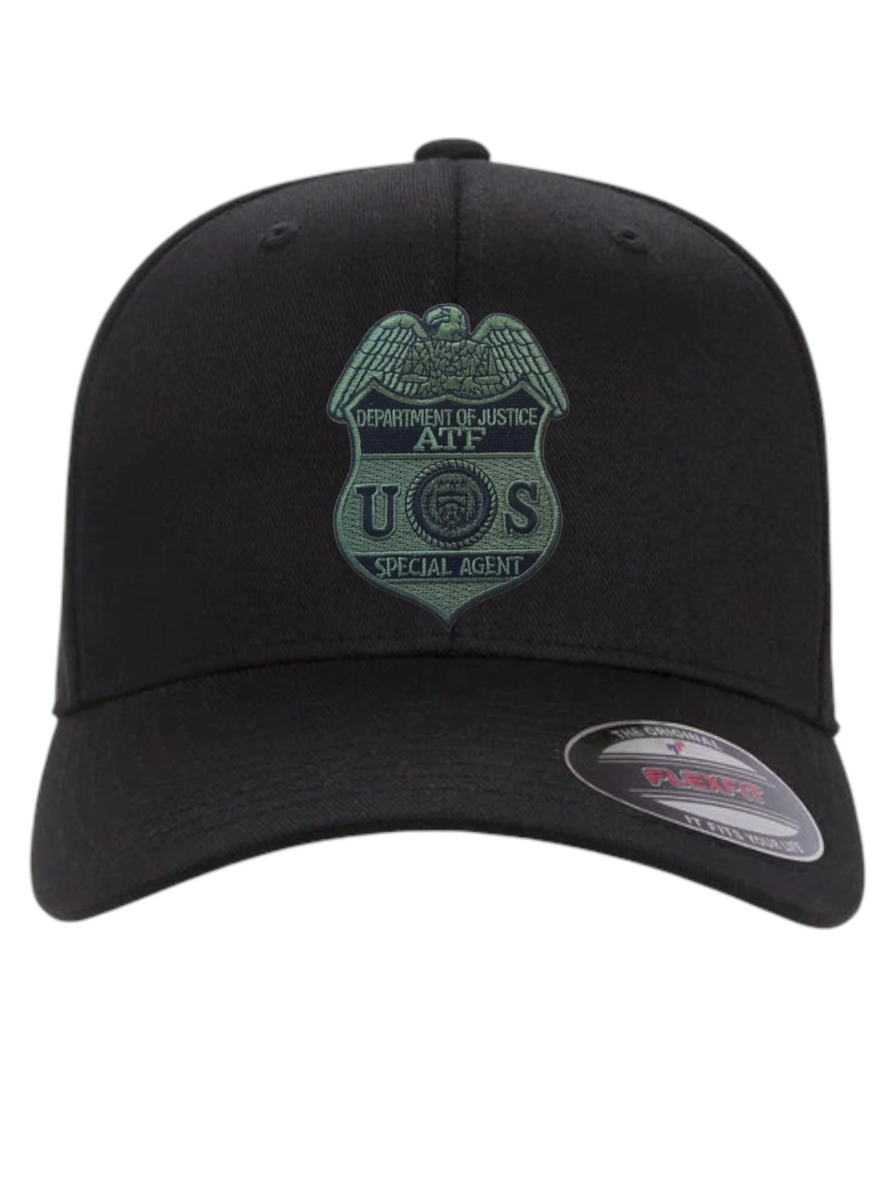 ATF SPECIAL AGENT BADGE FLEXFIT HAT - Image 4