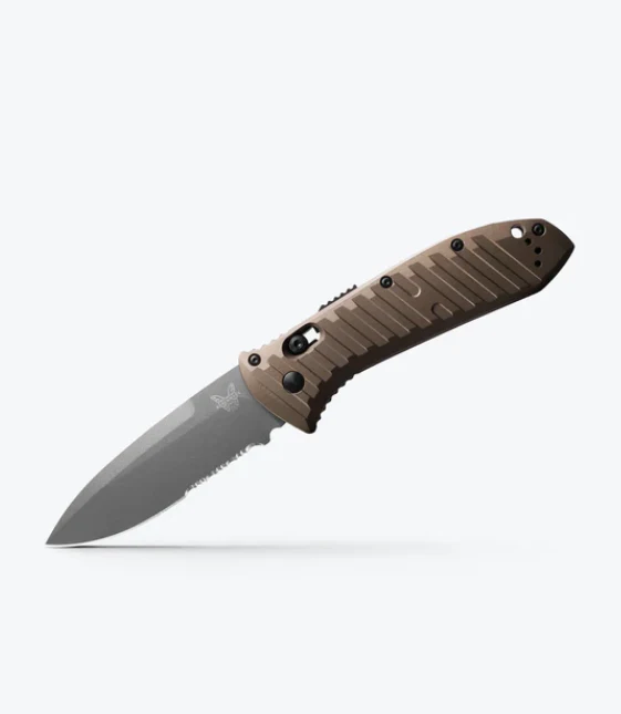 BENCHMADE AUTO PRESIDIO II - DARK EARTH ALUMINUM