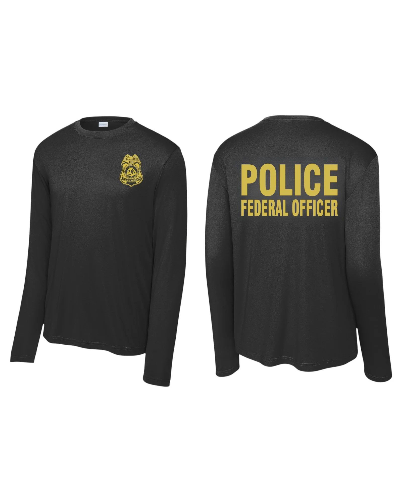 BIA POLICE OFFICER RAID T-SHIRT-ST350LS