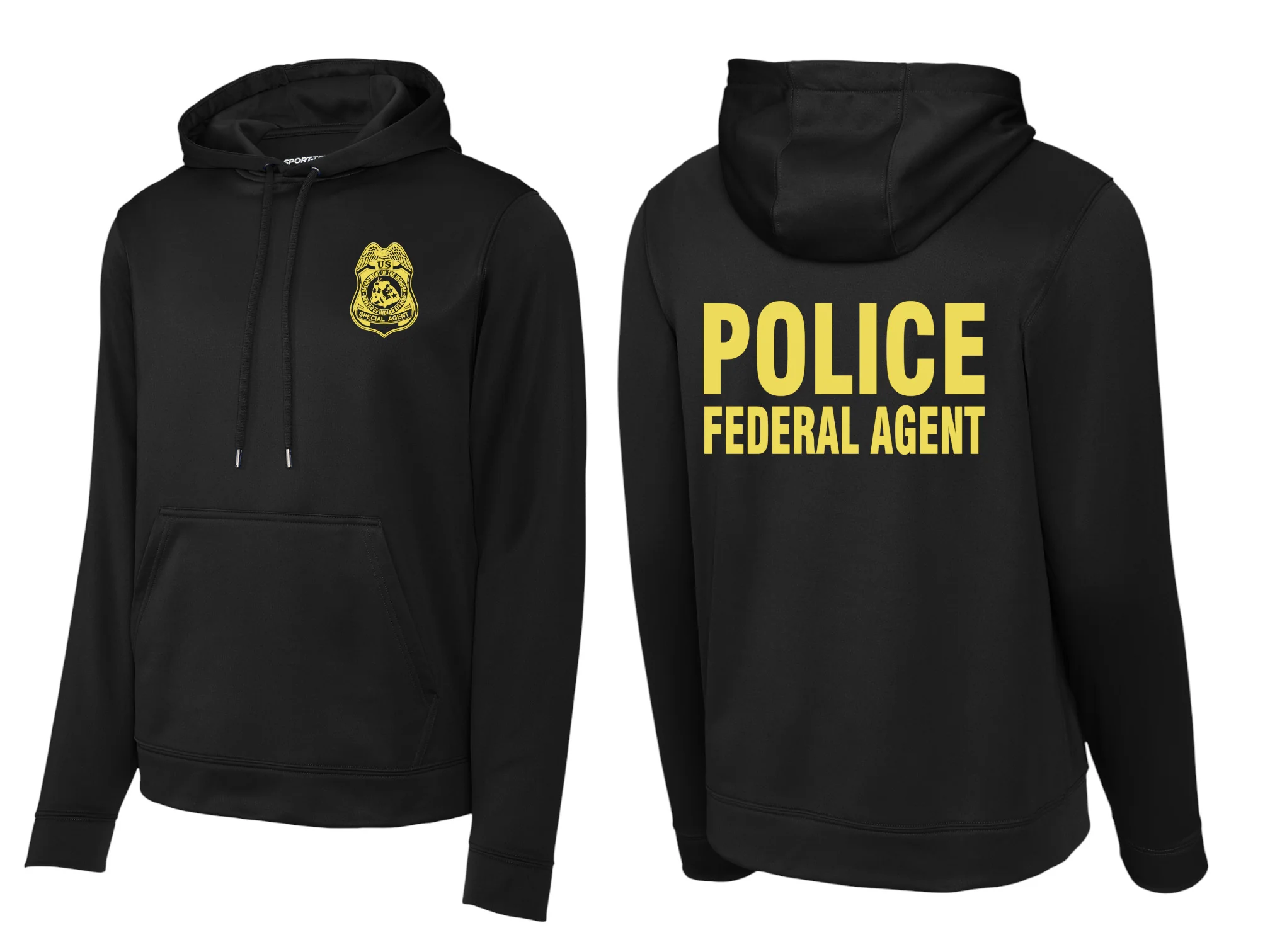 BIA SPECIAL AGENT RAID WICKING HOODIE-F244 - Image 2