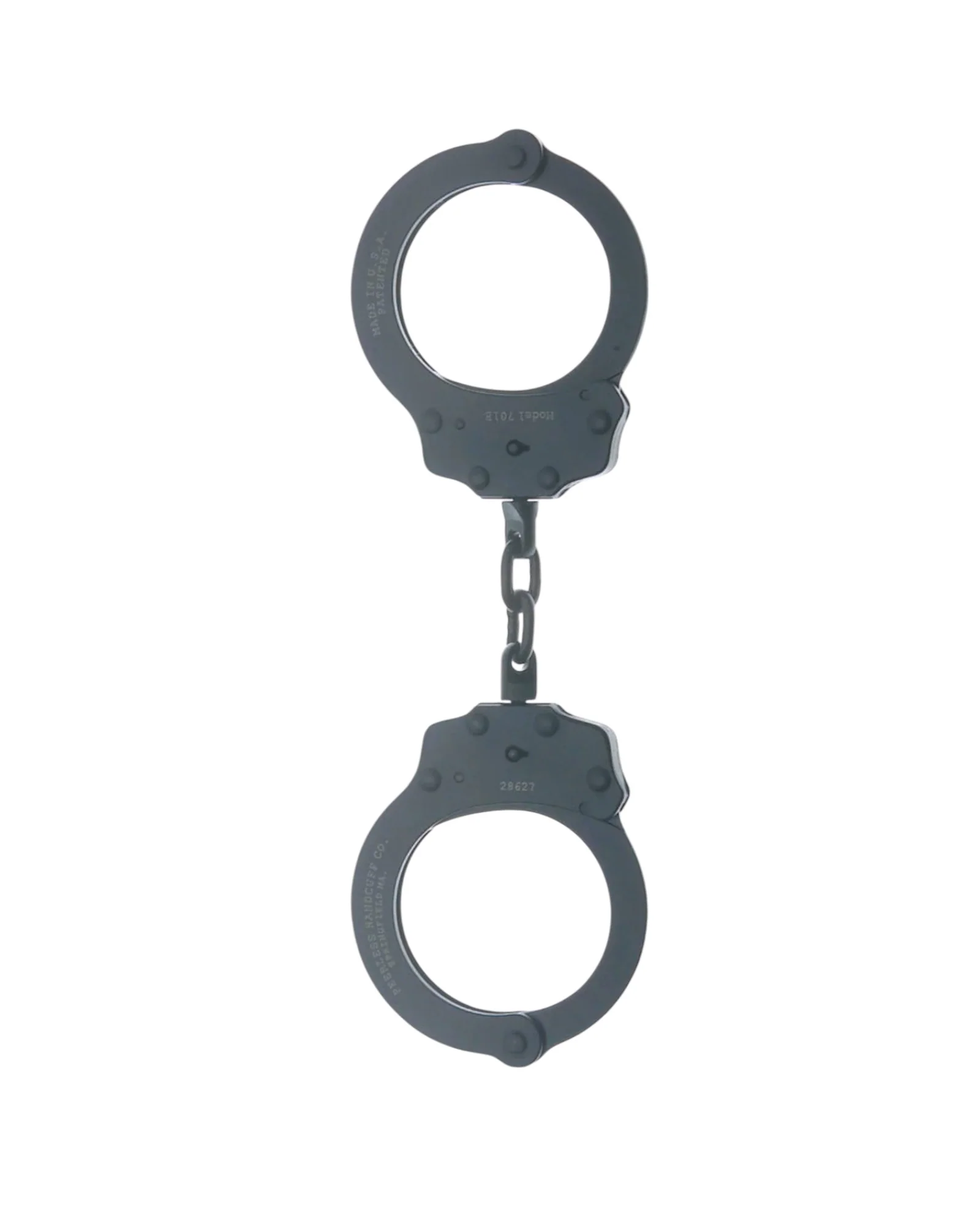 PEERLESS BLACK OXIDE FINISH CHAIN LINK HANDCUFF-701