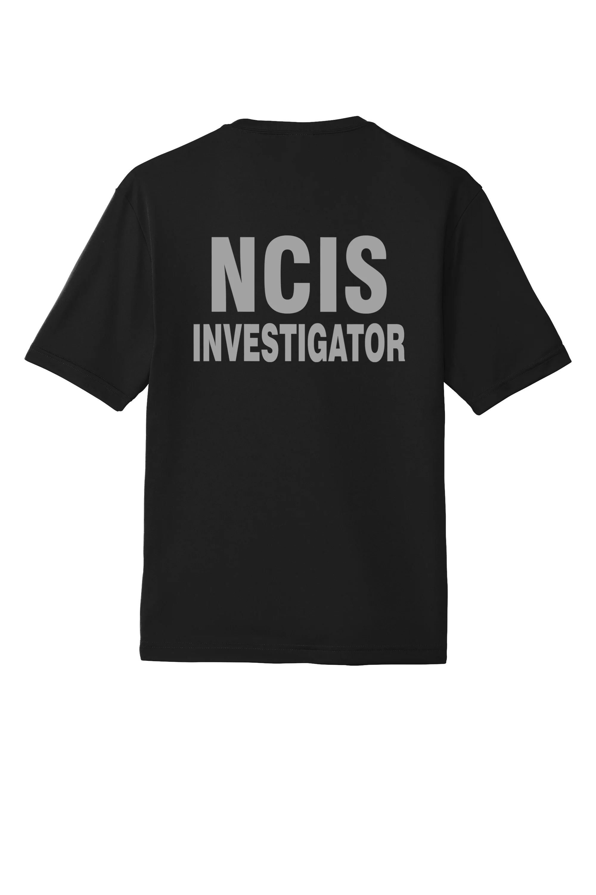 NCIS INVESTIGATOR WICKING SHIRT IN GREY INK-ST350 - Image 3