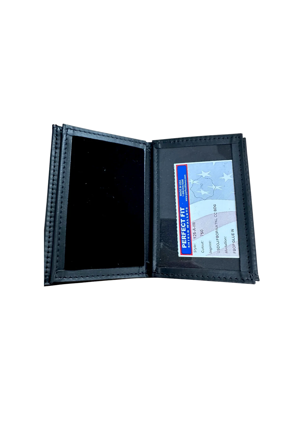 BOP BADGE WALLET 125-A-MI LEOSA - Image 3