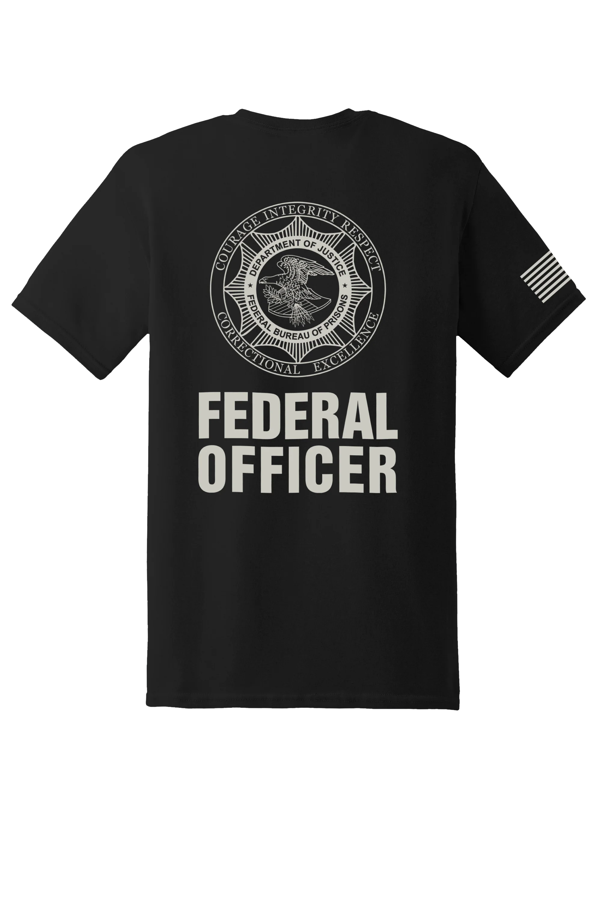 BOP FEDERAL OFFICER COTTON T-SHIRT - Image 3