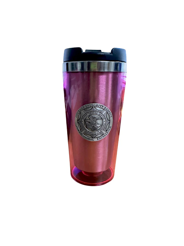 BOP INSULATED TUMBLER WITH PEWTER BADGE - Image 3