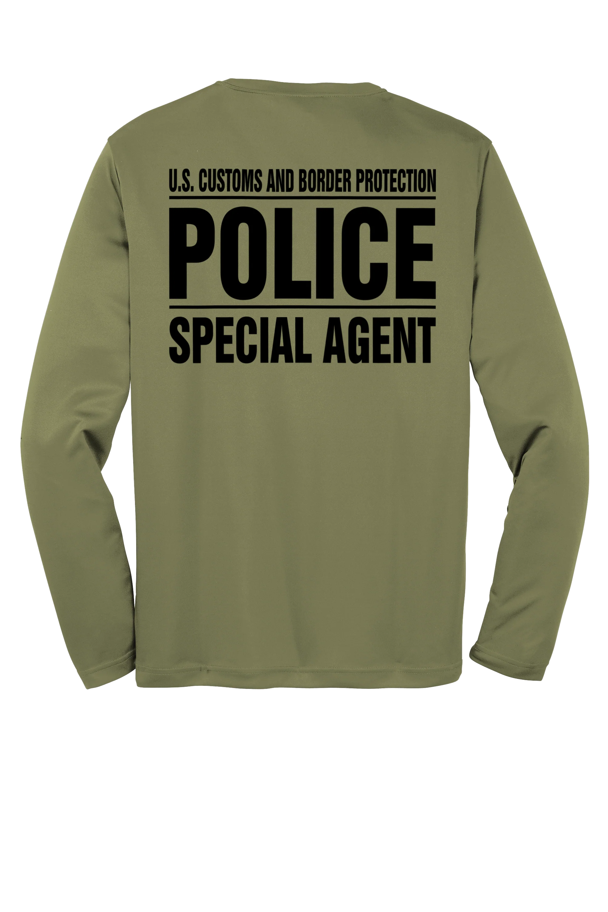 CBP SPECIAL AGENT RAID WICKING L/S T-SHIRT ST350LS - Image 3