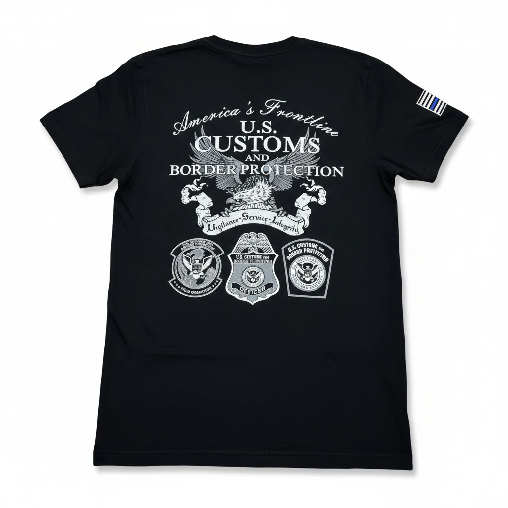 CBP VSI T-SHIRT-BLACK - Image 4