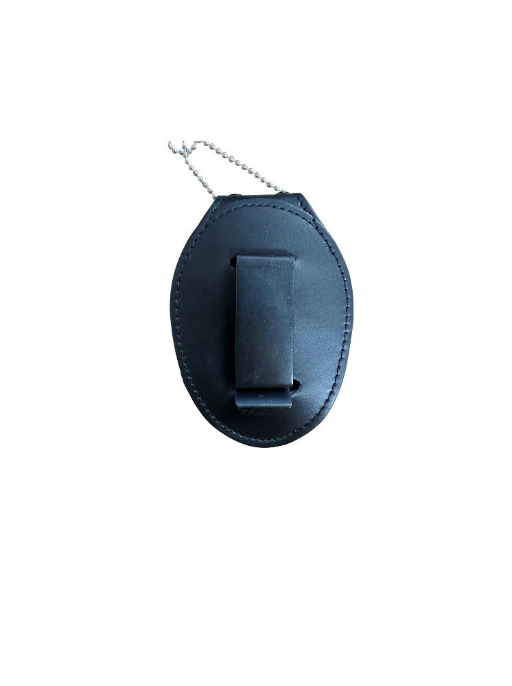 DBL OVAL BELT BADGE CLIP - BLACK - Image 2