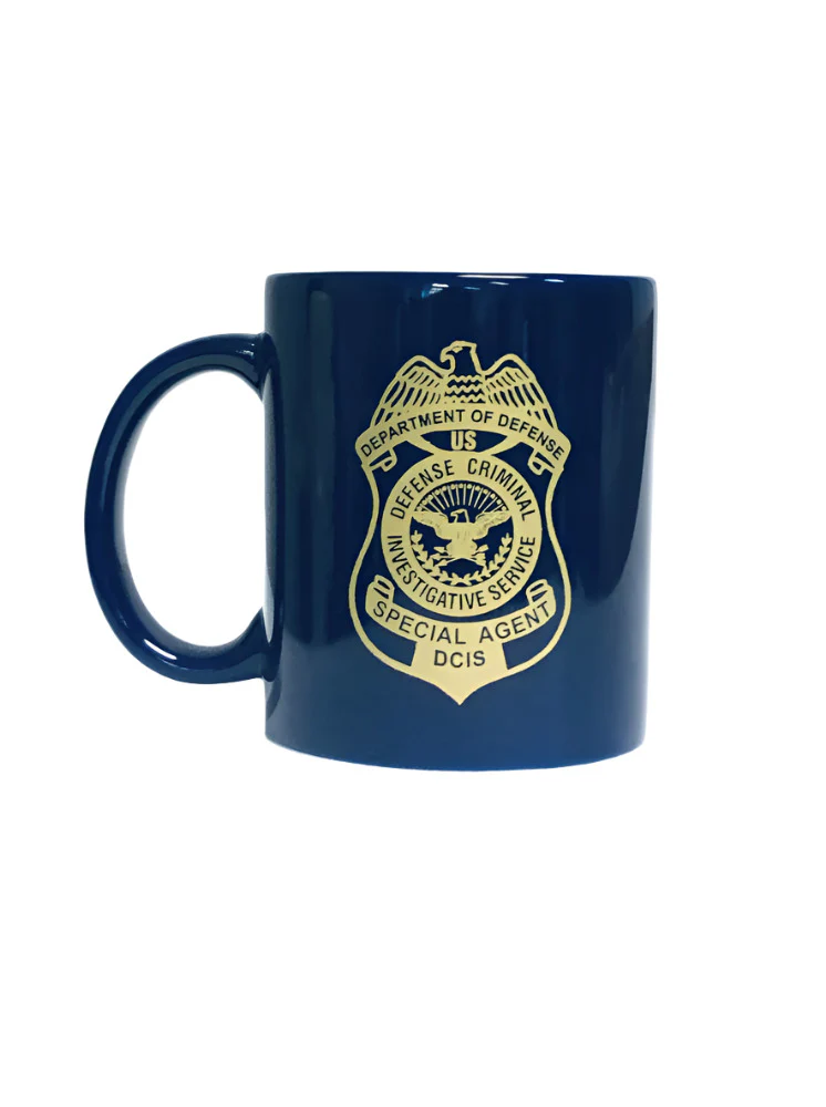 DCIS SPECIAL AGENT COFFEE MUG-NAVY