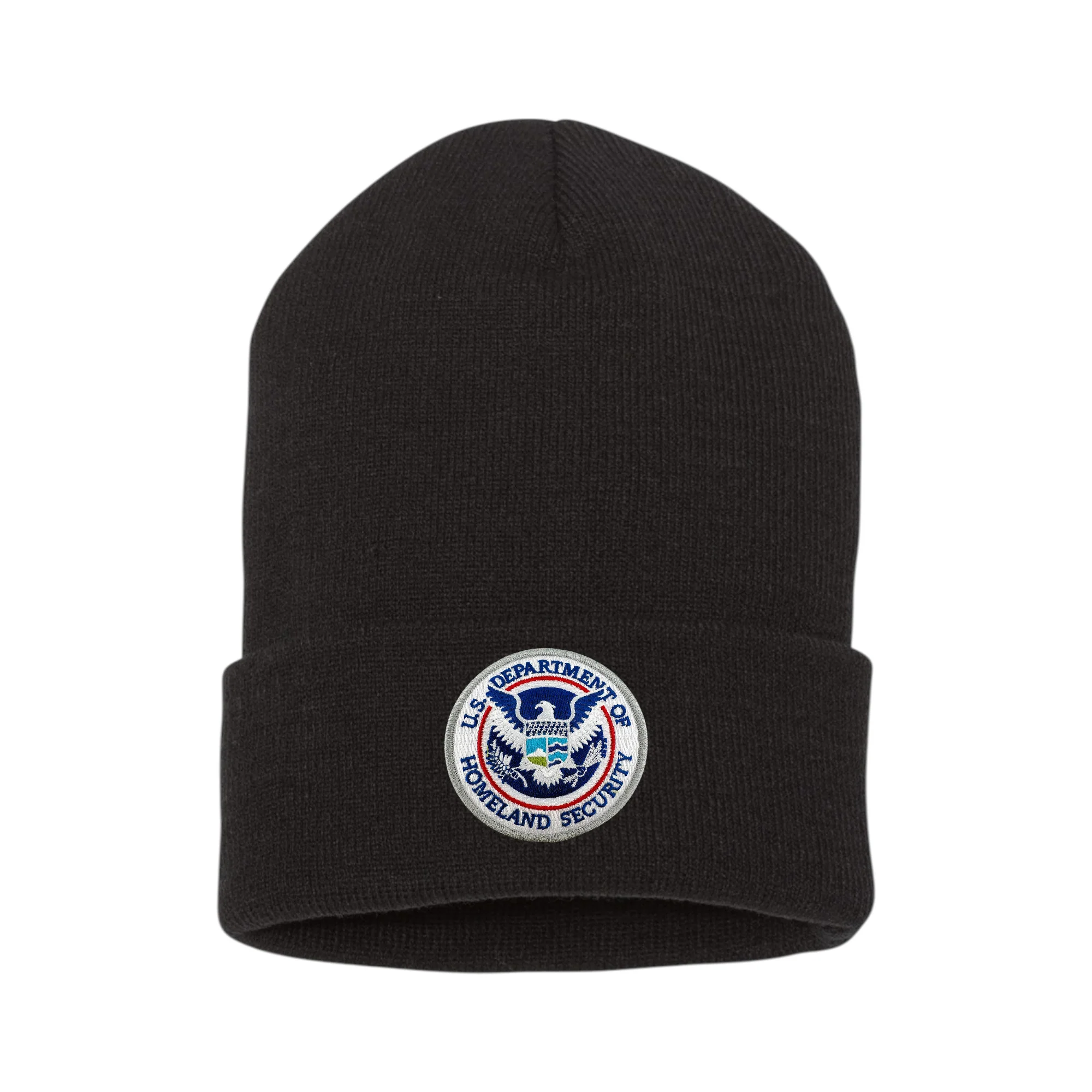 DHS CUFFED KNIT BEANIE - Image 6
