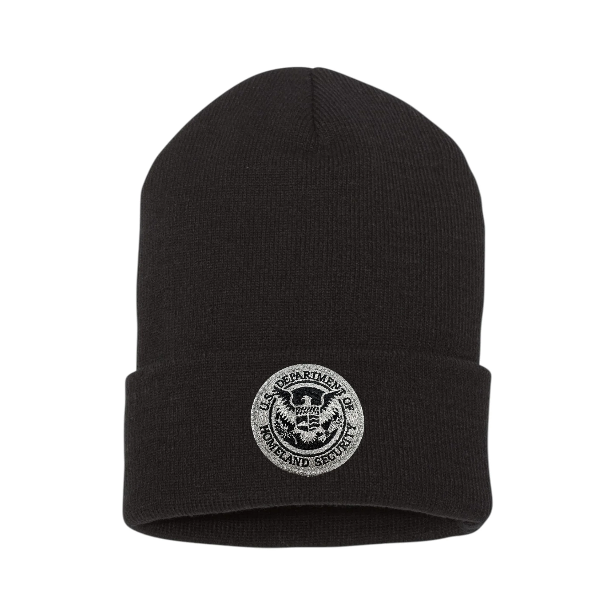 DHS CUFFED KNIT BEANIE - Image 7