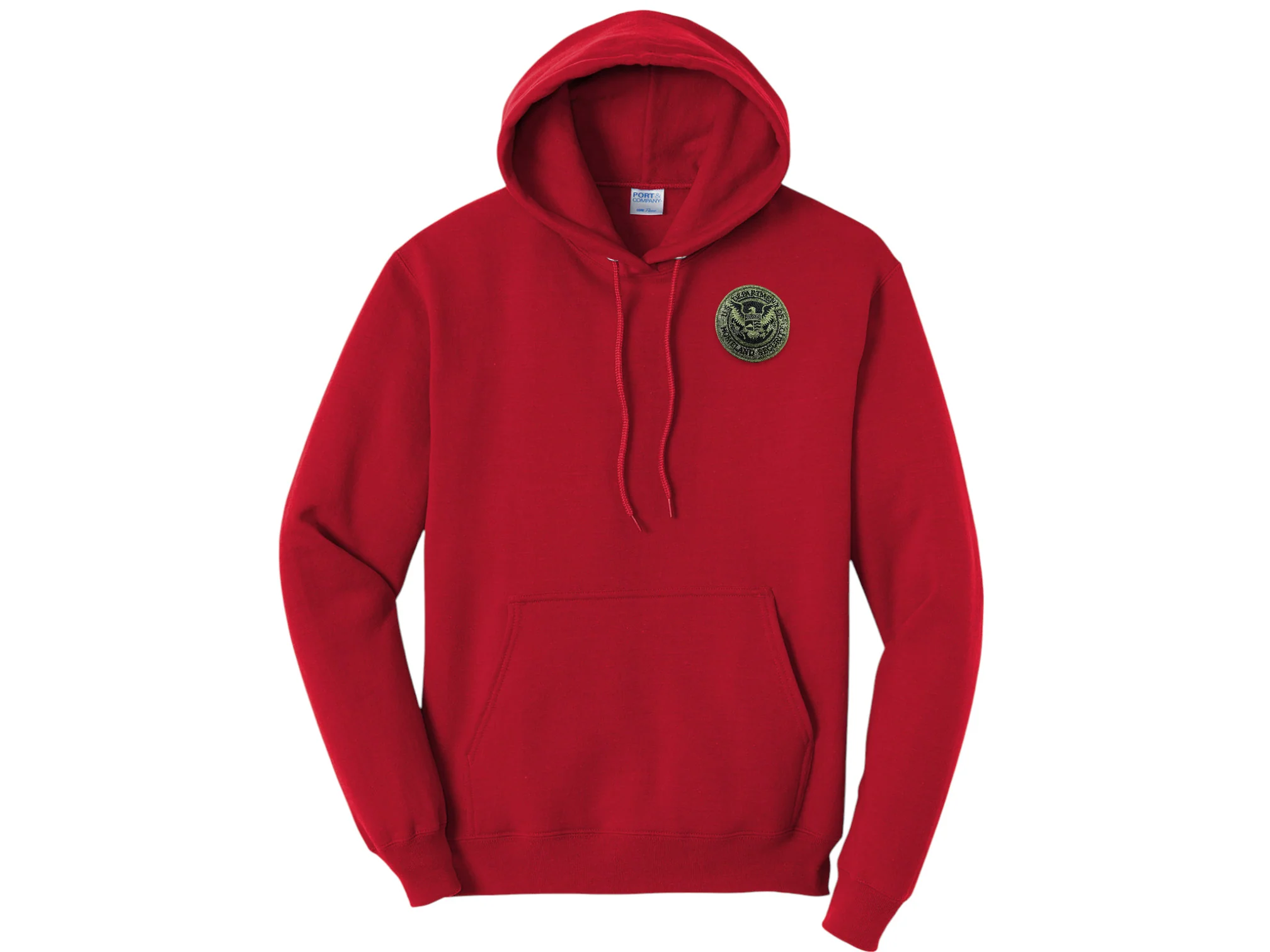 HOODED PULLOVER SWEATSHIRT DHS SEAL EMBROIDERED - Image 12