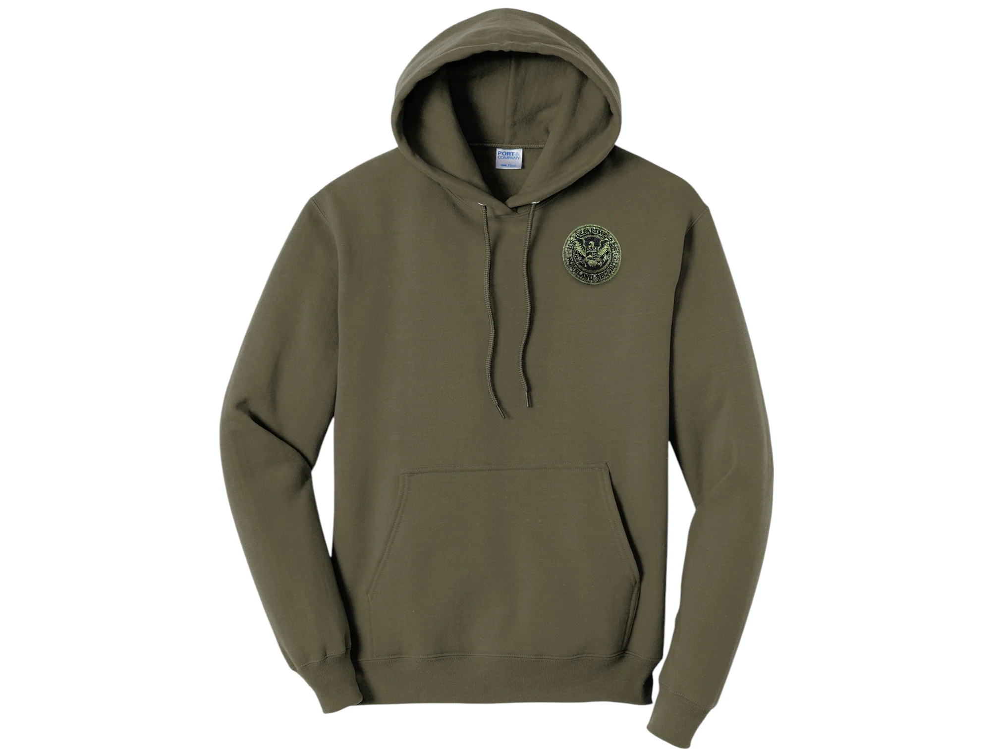 HOODED PULLOVER SWEATSHIRT DHS SEAL EMBROIDERED - Image 17