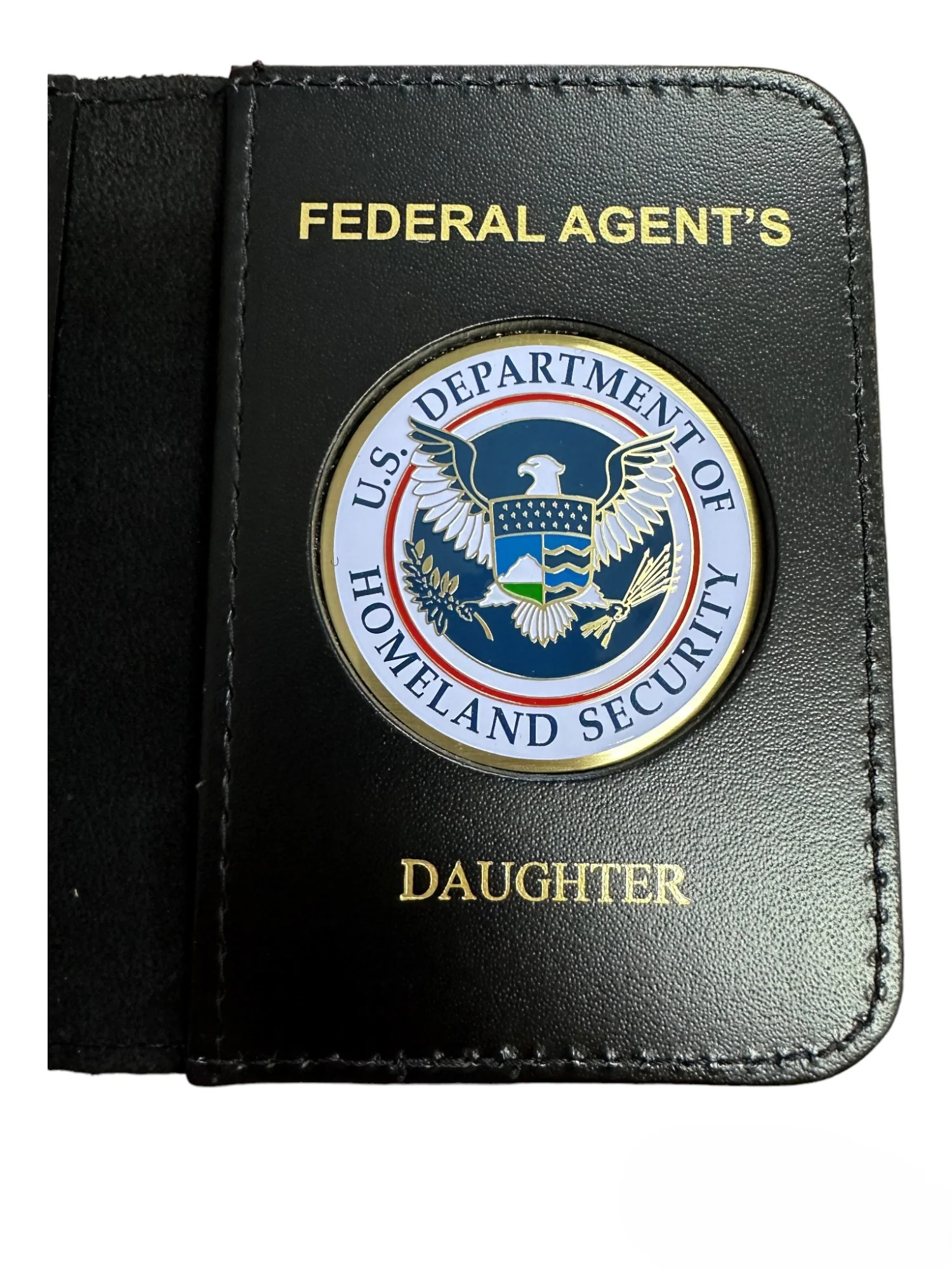 DHS MINI CREDENTIAL CASE FOR FEDERAL AGENT'S FAMILY - Image 10