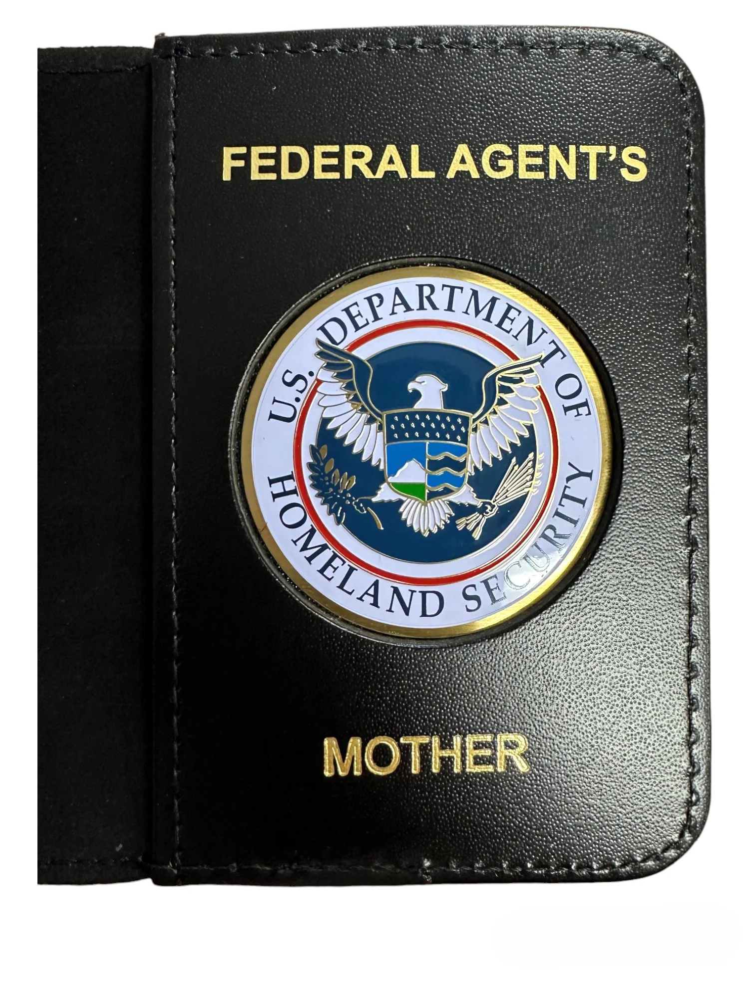 DHS MINI CREDENTIAL CASE FOR FEDERAL AGENT'S FAMILY - Image 3