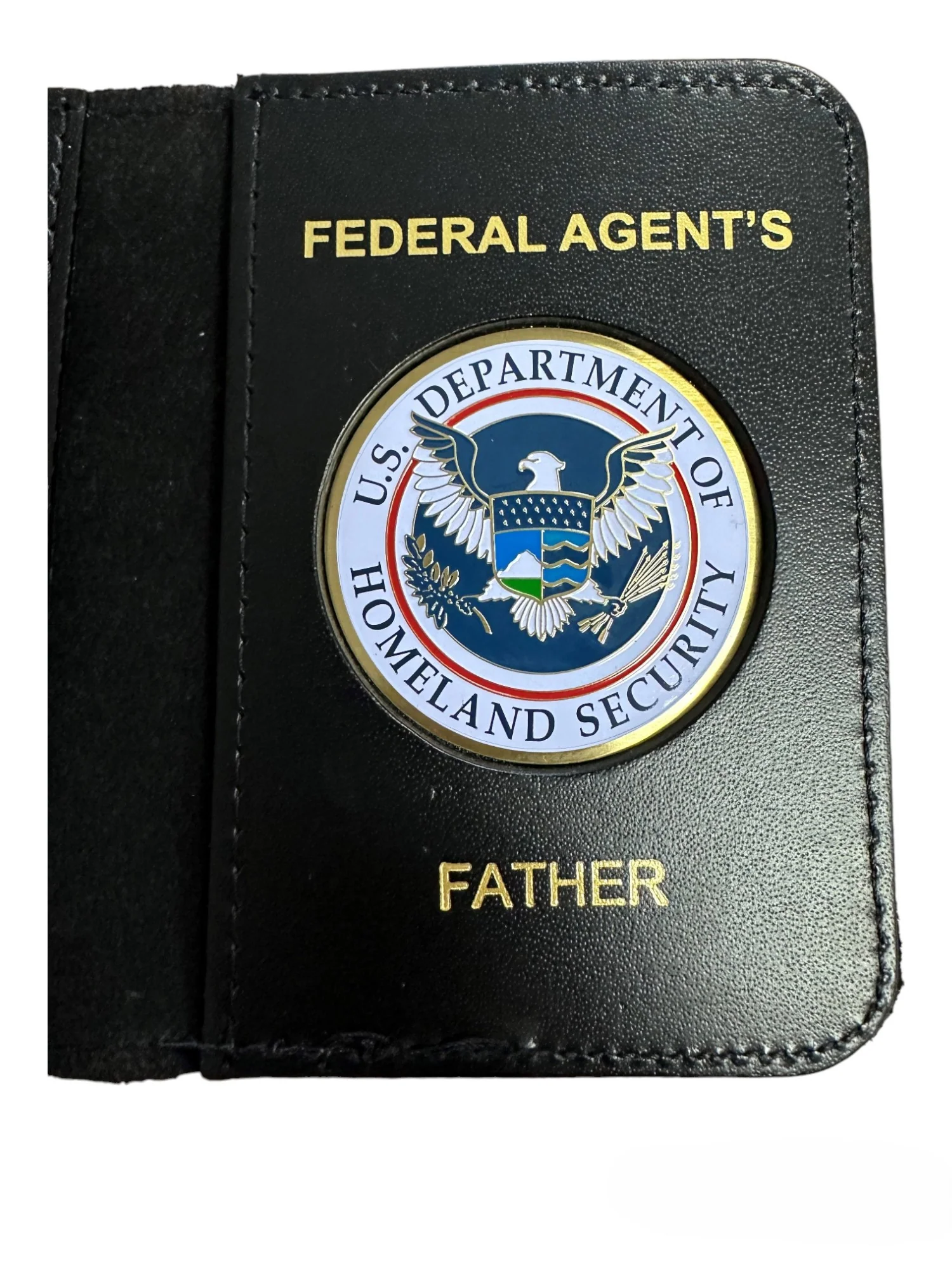 DHS MINI CREDENTIAL CASE FOR FEDERAL AGENT'S FAMILY - Image 4