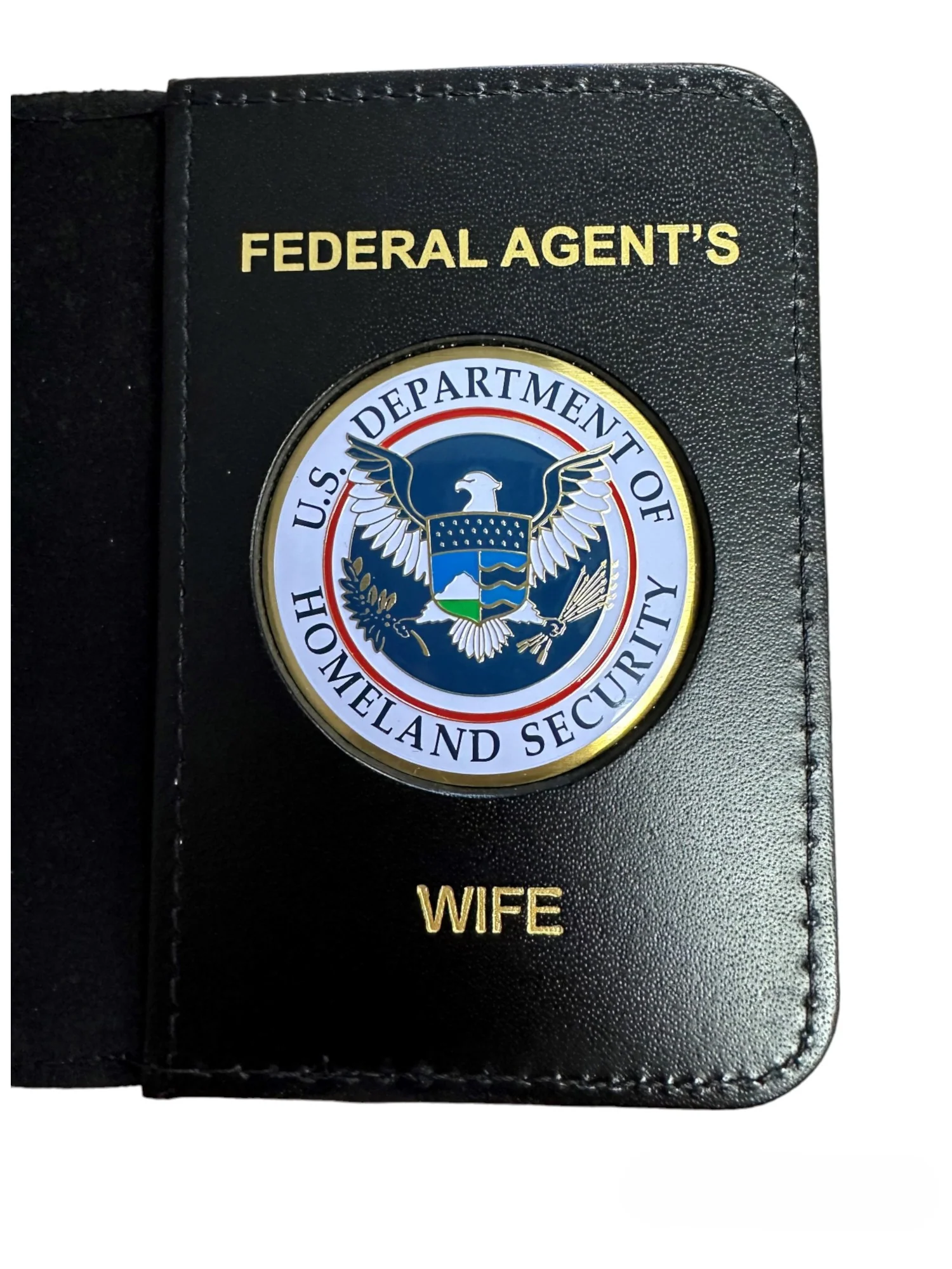DHS MINI CREDENTIAL CASE FOR FEDERAL AGENT'S FAMILY - Image 5