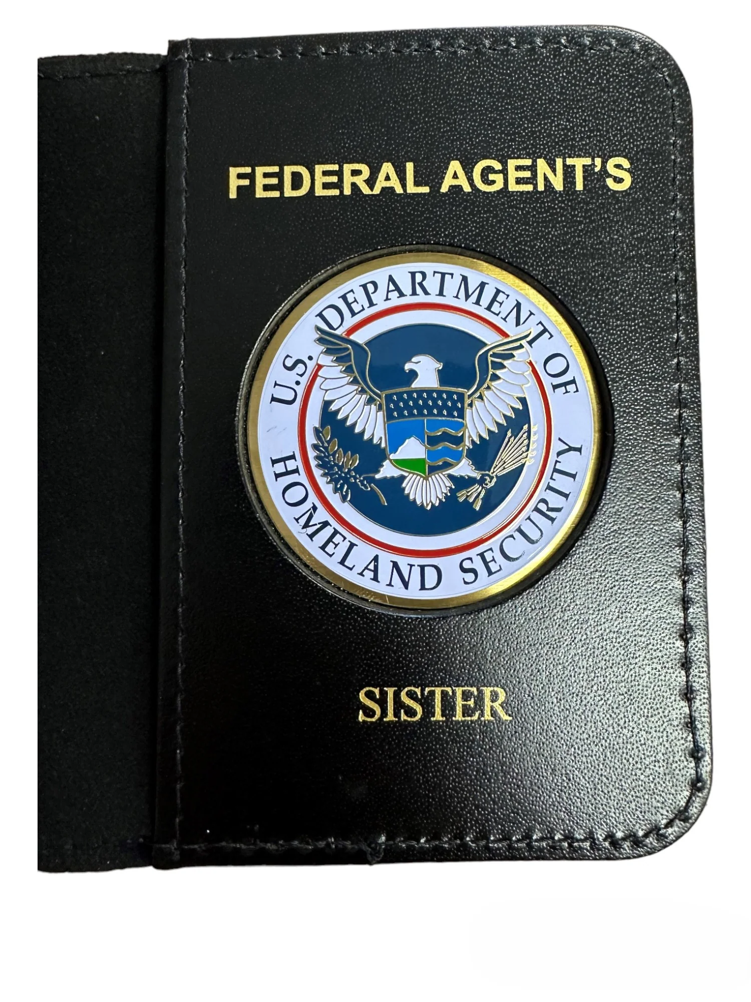 DHS MINI CREDENTIAL CASE FOR FEDERAL AGENT'S FAMILY - Image 7