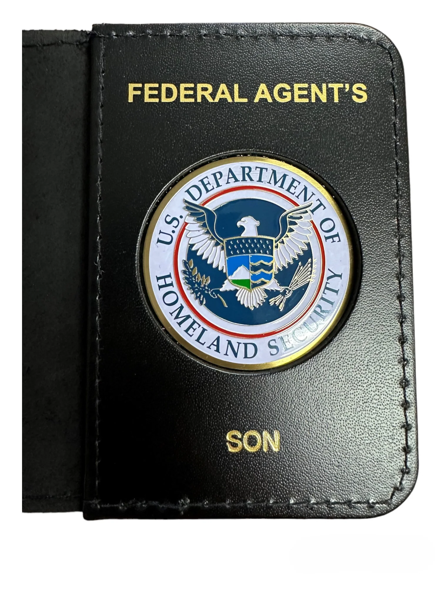 DHS MINI CREDENTIAL CASE FOR FEDERAL AGENT'S FAMILY - Image 9