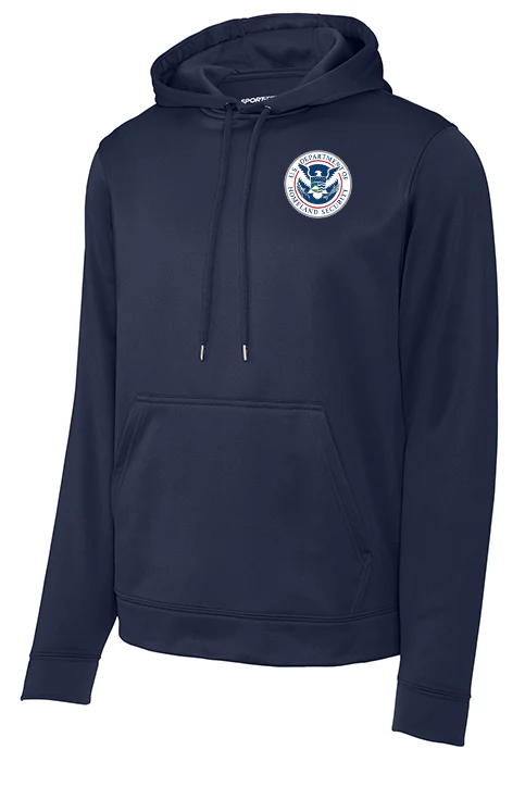 DHS PRINTED SPORT-TEK SPORT-WICK HOODED PULLOVER F244 - Image 2