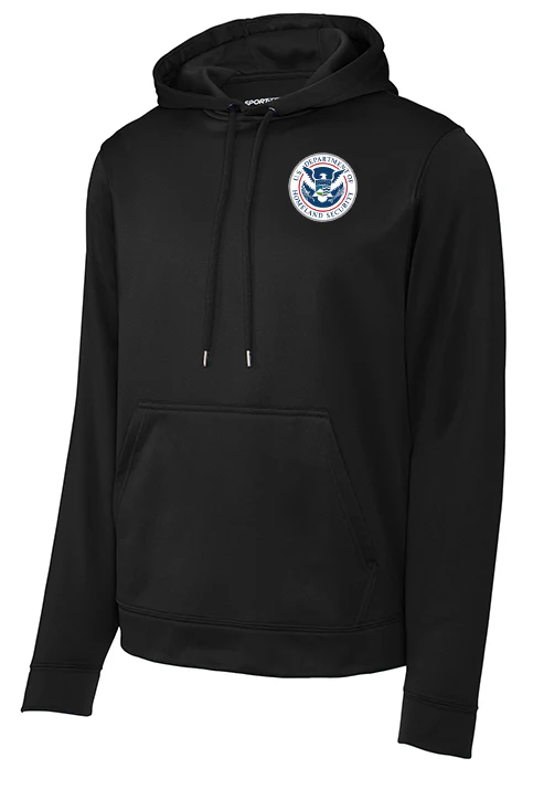 DHS PRINTED SPORT-TEK SPORT-WICK HOODED PULLOVER F244 - Image 3