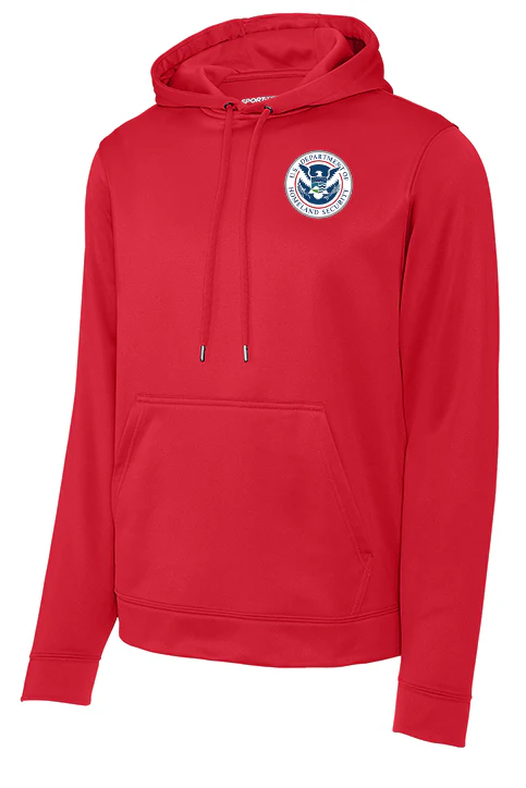 DHS PRINTED SPORT-TEK SPORT-WICK HOODED PULLOVER F244 - Image 4