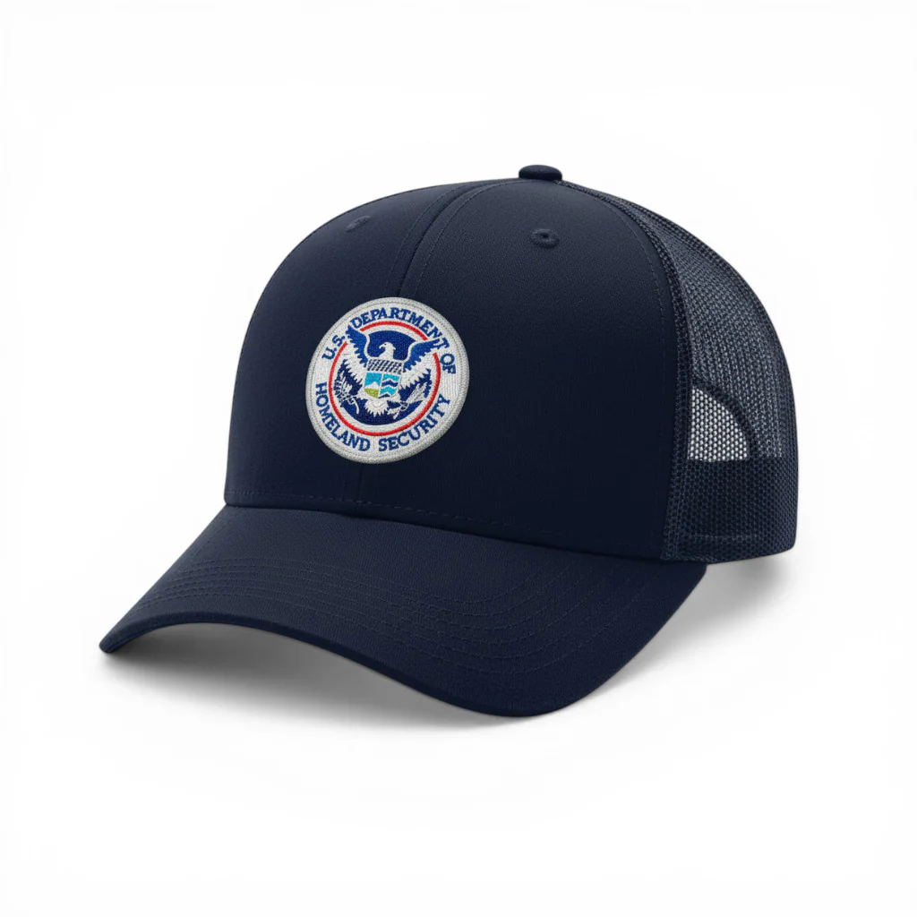 DHS SEAL EMBROIDERED ON RICHARDSON HAT-112
