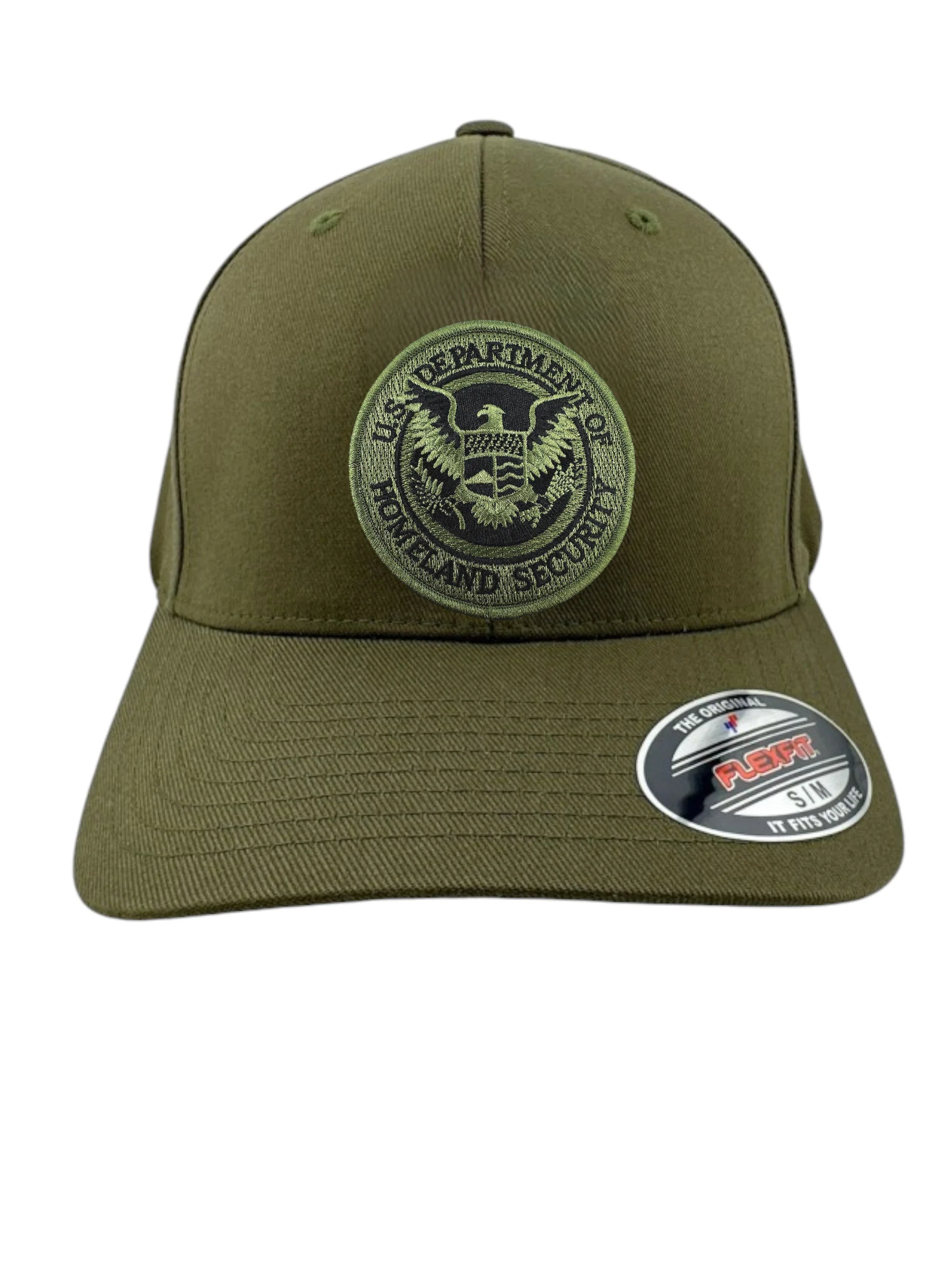DHS SEAL EMBROIDERED FLEXFIT HAT - Image 24