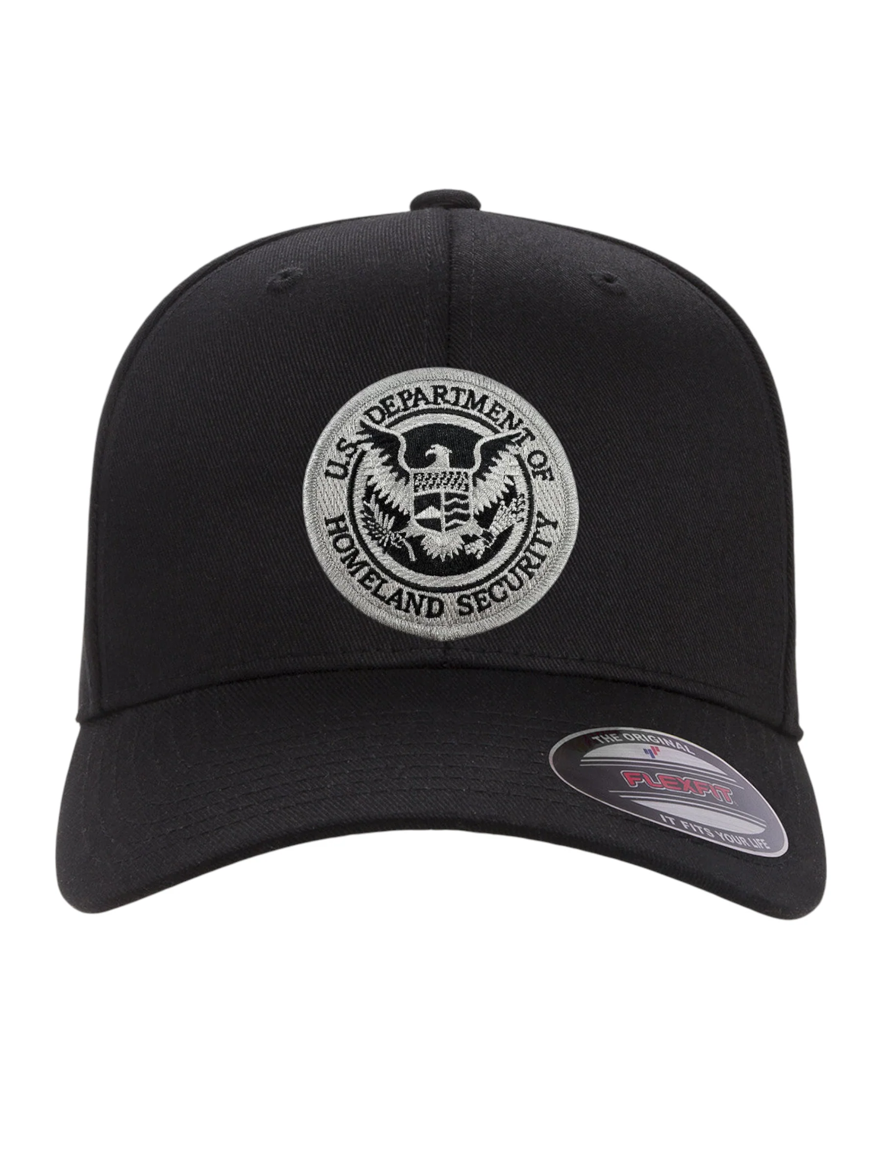 DHS SEAL EMBROIDERED FLEXFIT HAT - Image 5