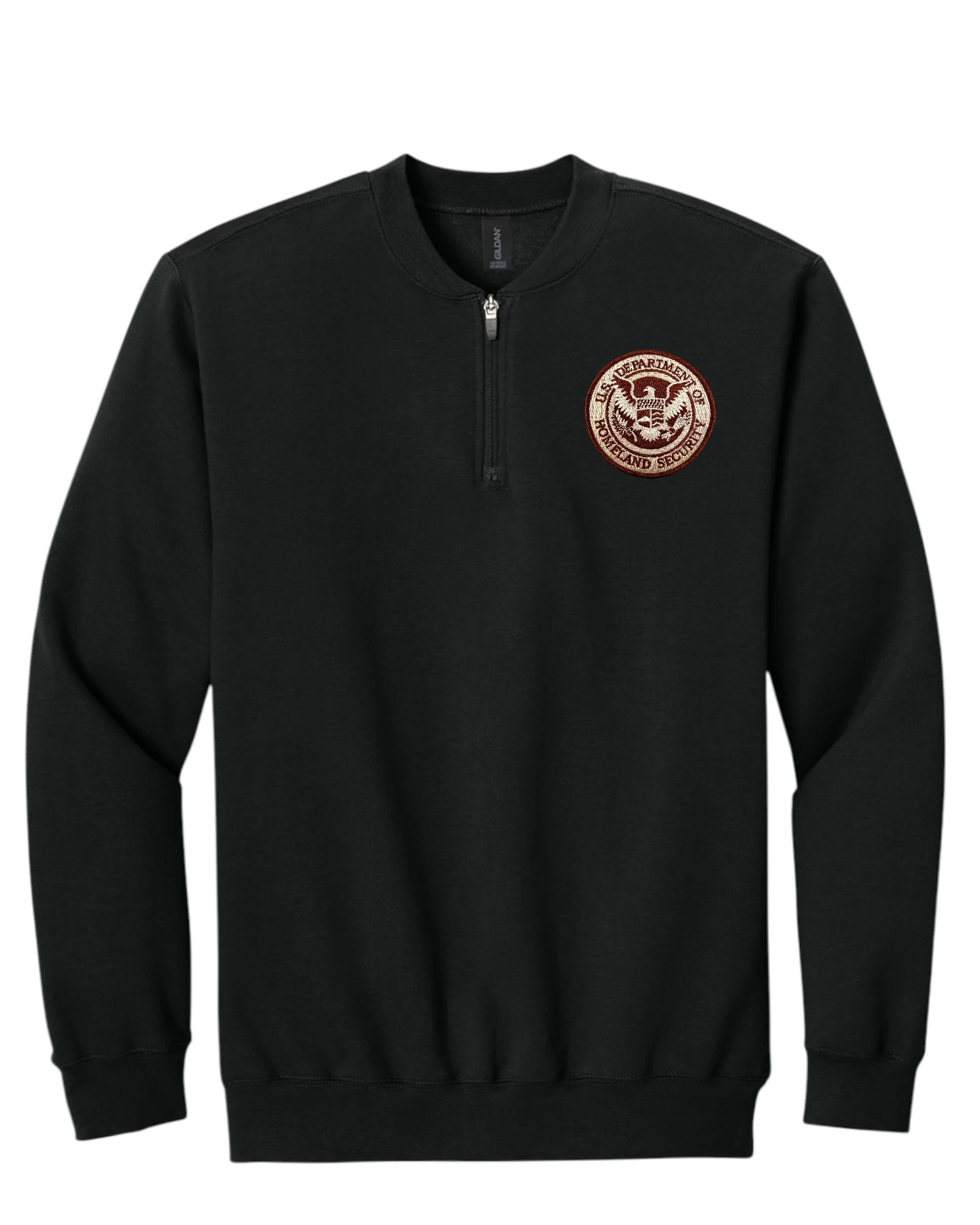 DHS SEAL GILDEN SOFTSTYLE MIDWEIGHT FLEECE 1/4 ZIP: SF008 - Image 10