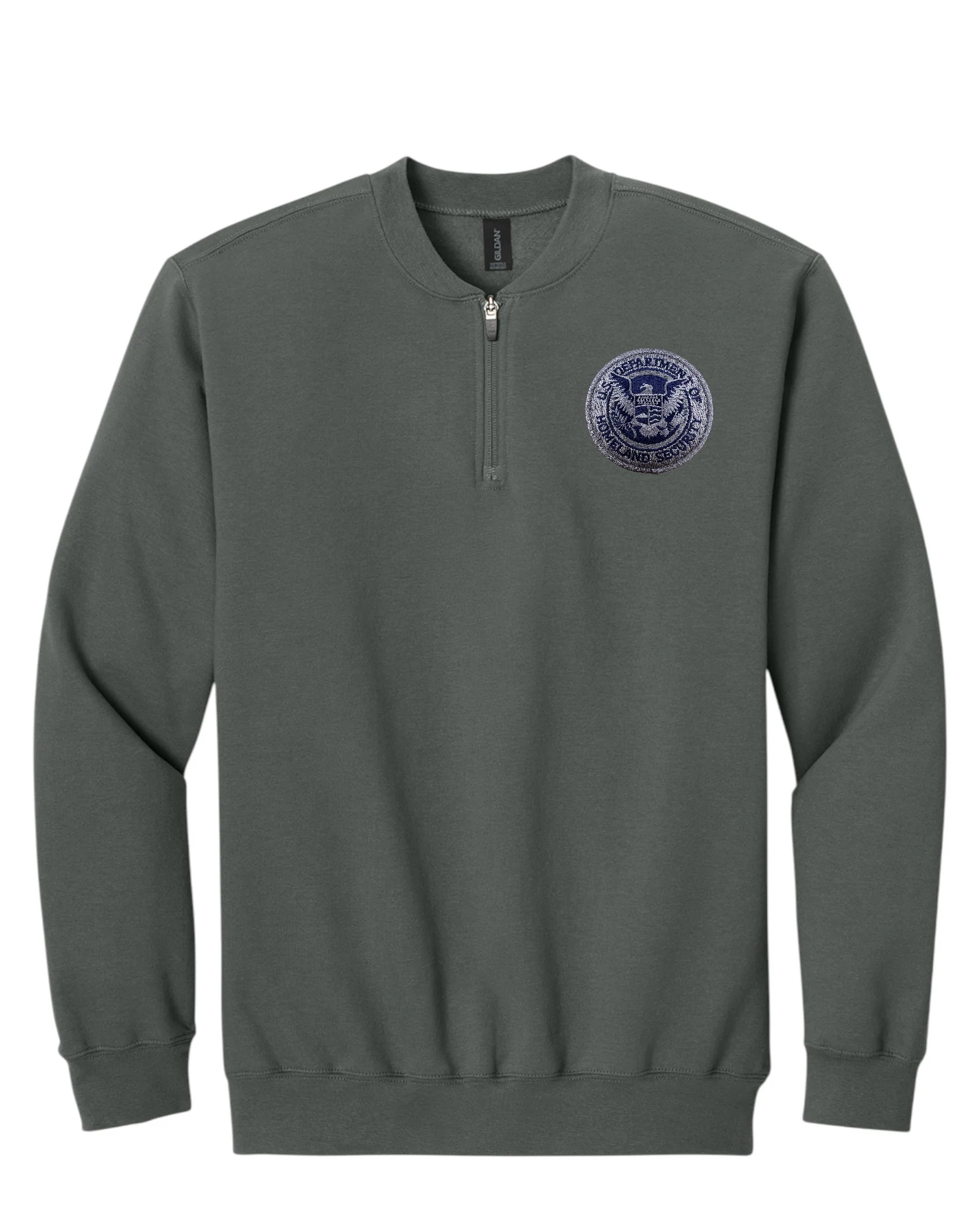 DHS SEAL GILDEN SOFTSTYLE MIDWEIGHT FLEECE 1/4 ZIP: SF008 - Image 14