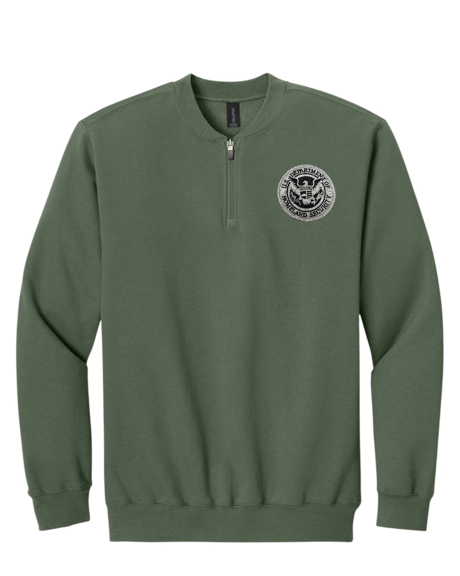 DHS SEAL GILDEN SOFTSTYLE MIDWEIGHT FLEECE 1/4 ZIP: SF008 - Image 18