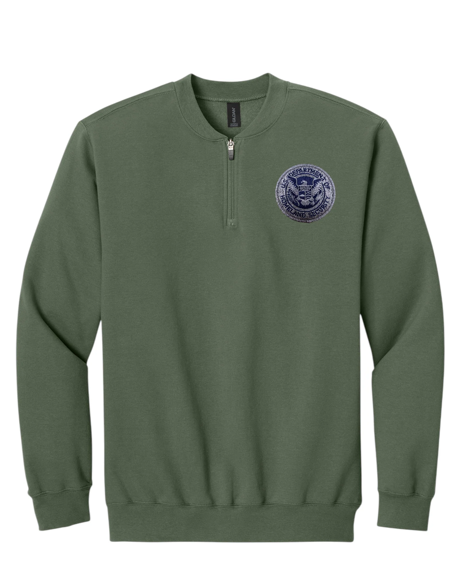 DHS SEAL GILDEN SOFTSTYLE MIDWEIGHT FLEECE 1/4 ZIP: SF008 - Image 19