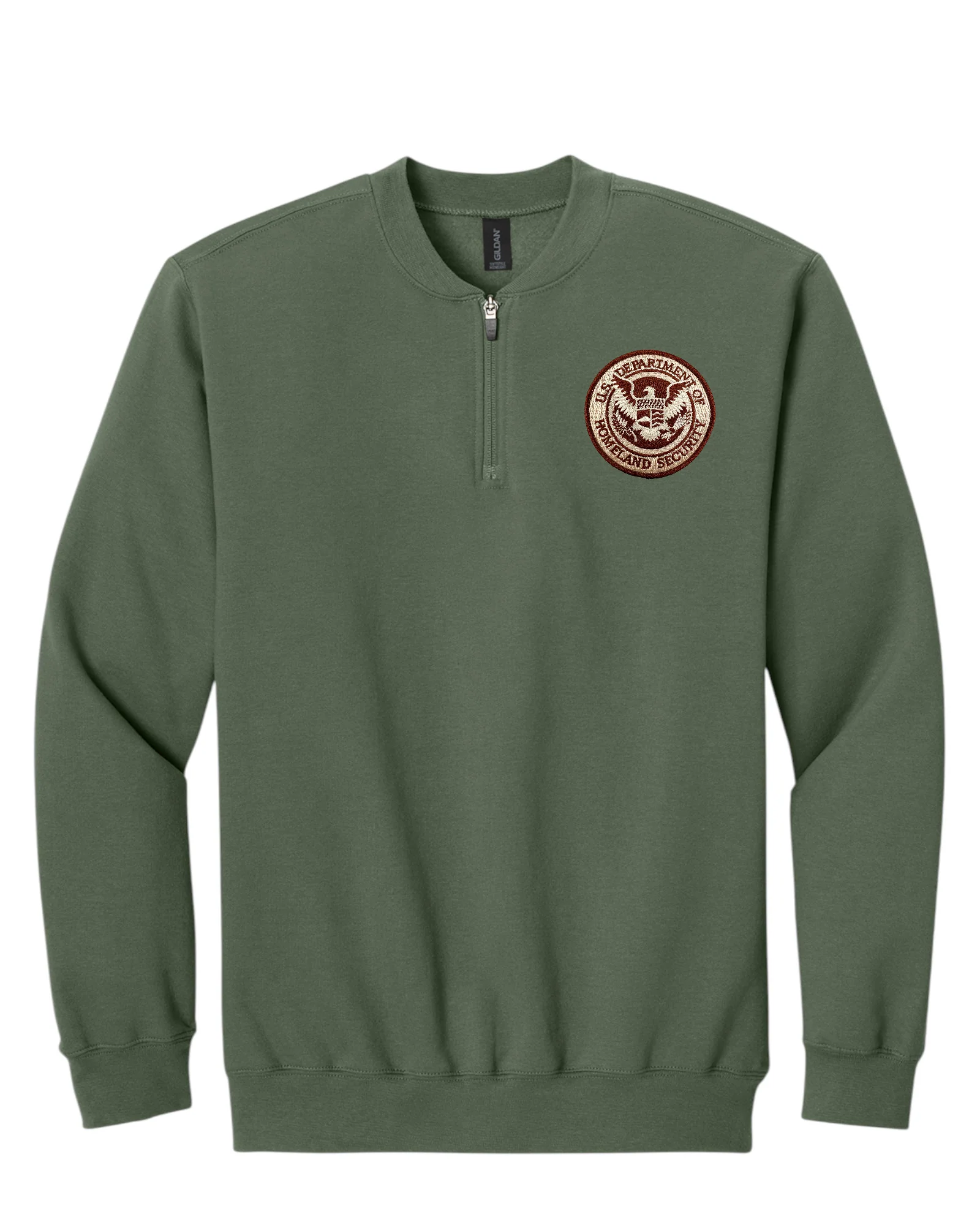 DHS SEAL GILDEN SOFTSTYLE MIDWEIGHT FLEECE 1/4 ZIP: SF008 - Image 20